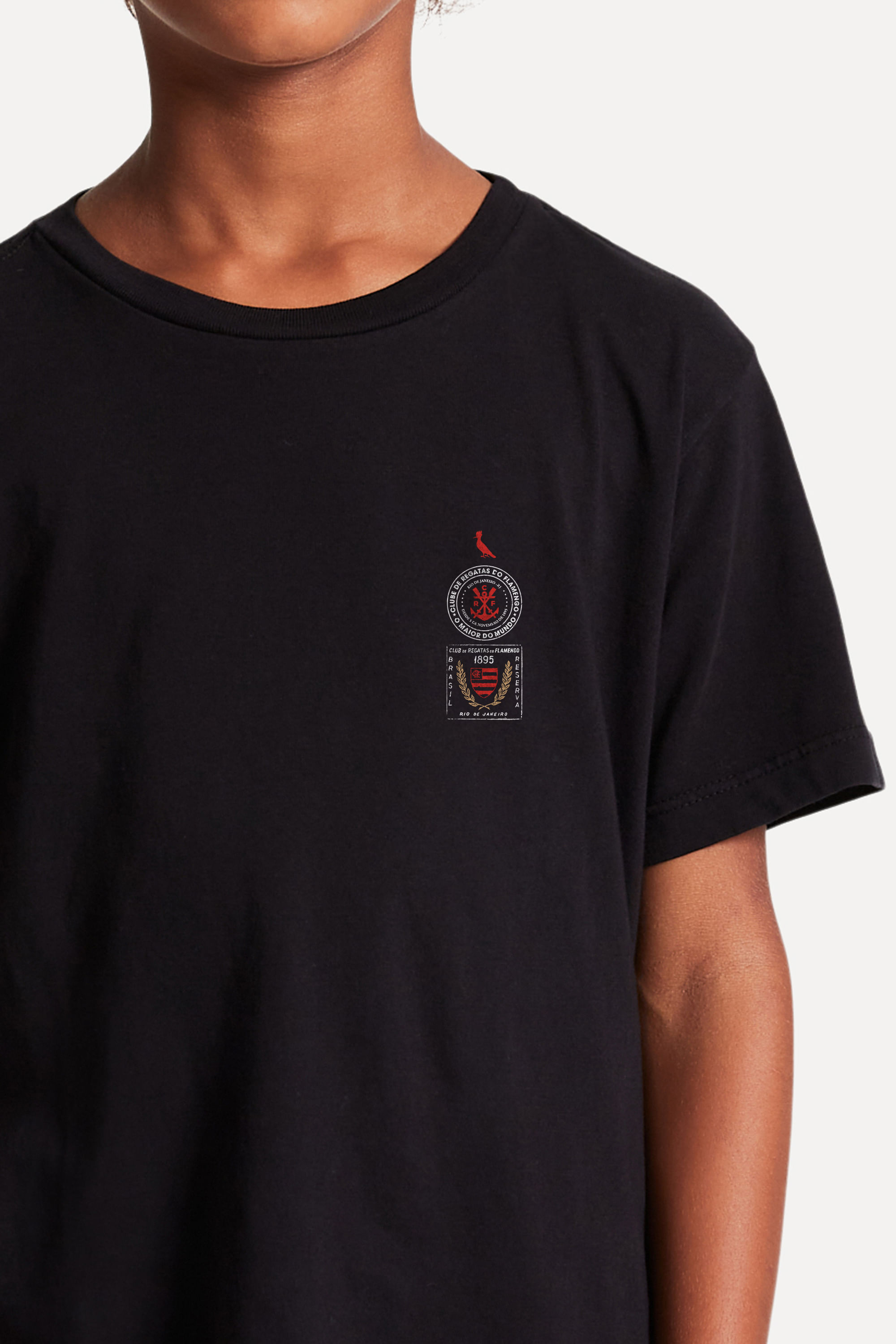 Camiseta Mini Carimbo Fla