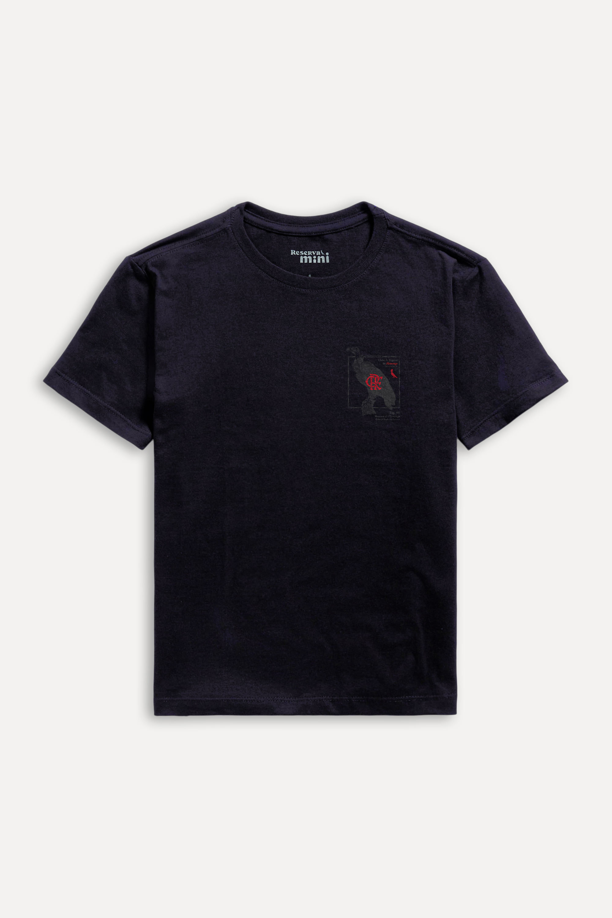 Camiseta Mini Fla Urubu Rei