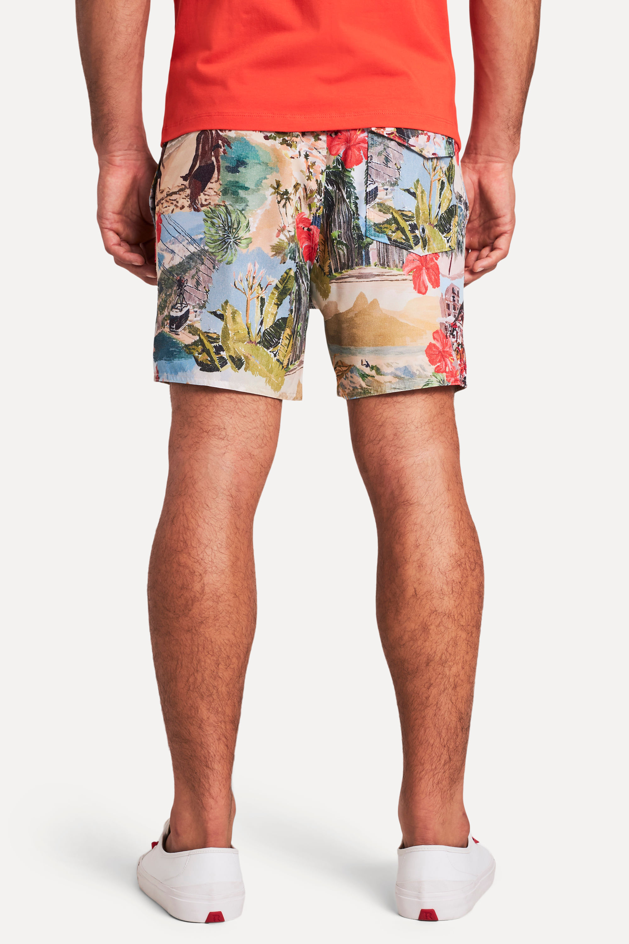 Short Praia Estampado Carioca