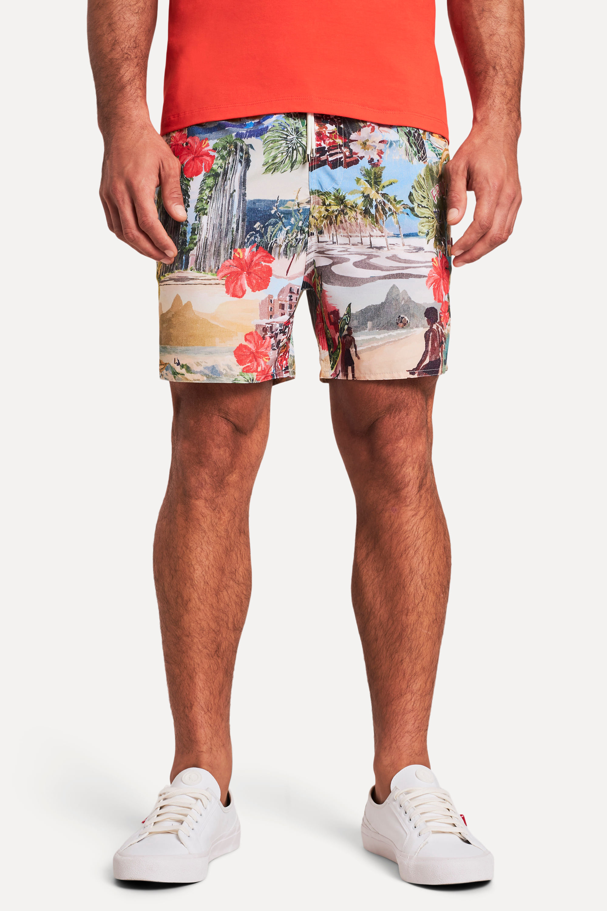 Short Praia Estampado Carioca