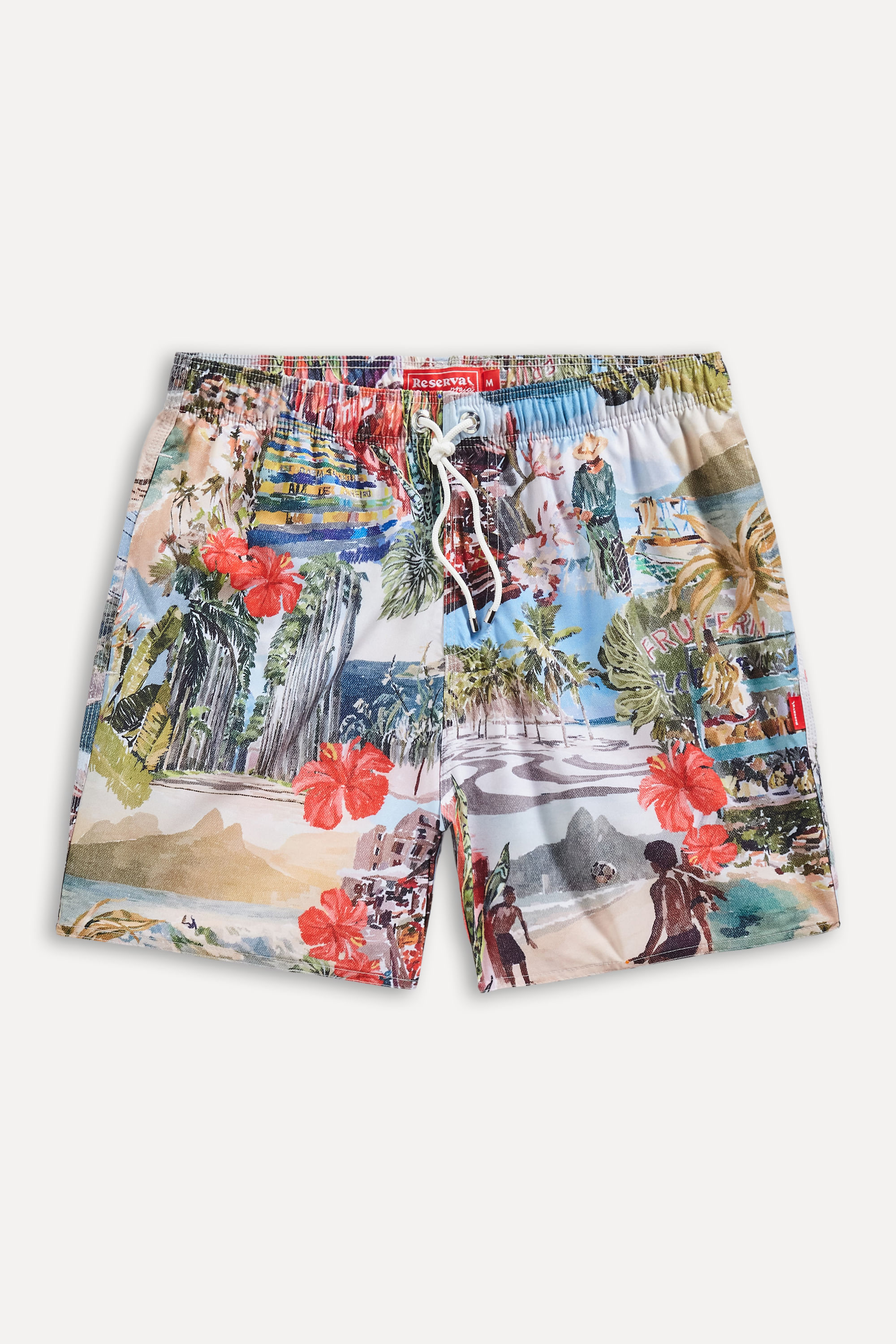 Short Praia Estampado Carioca