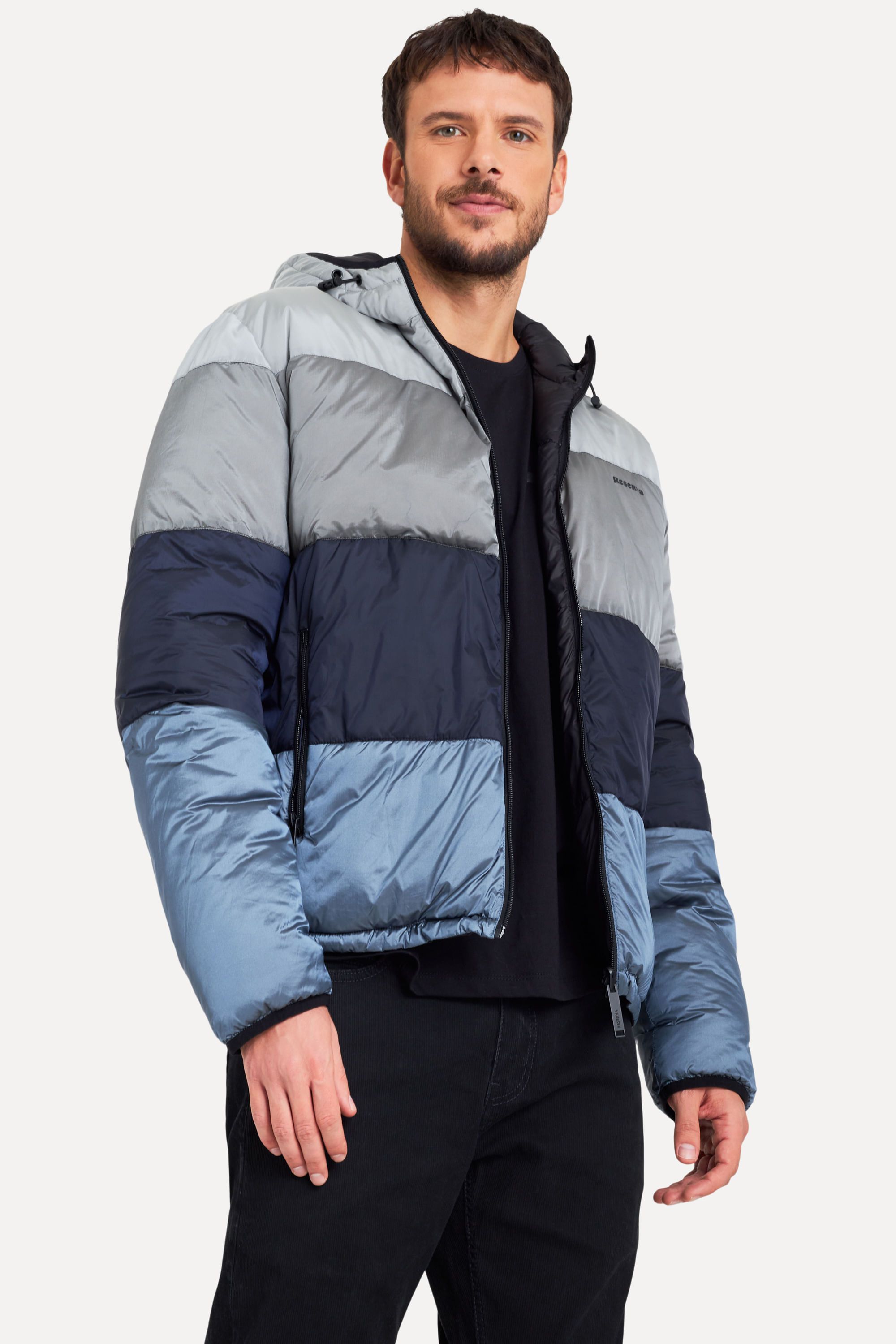 Jaqueta Double Face Puffer