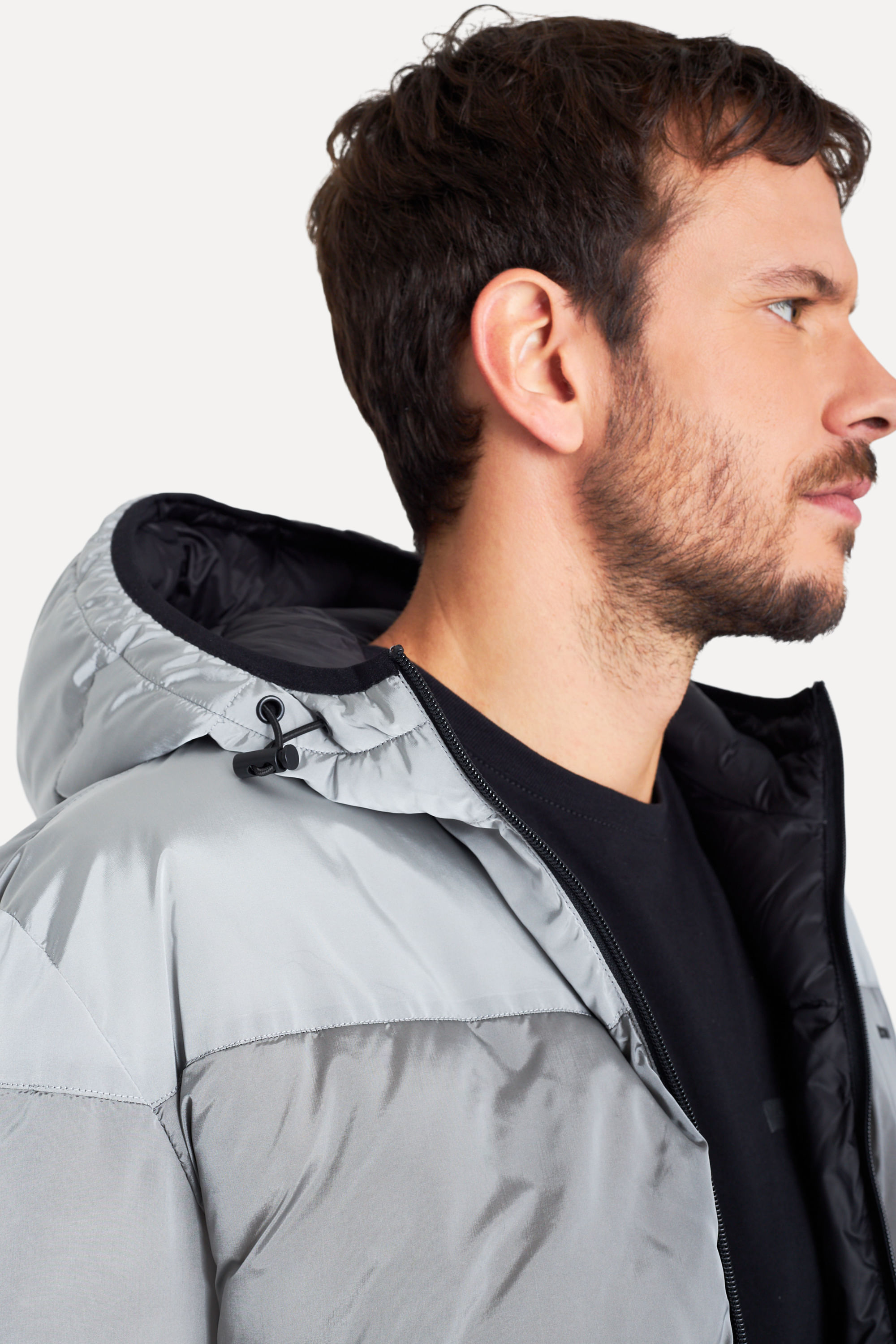 Jaqueta Double Face Puffer