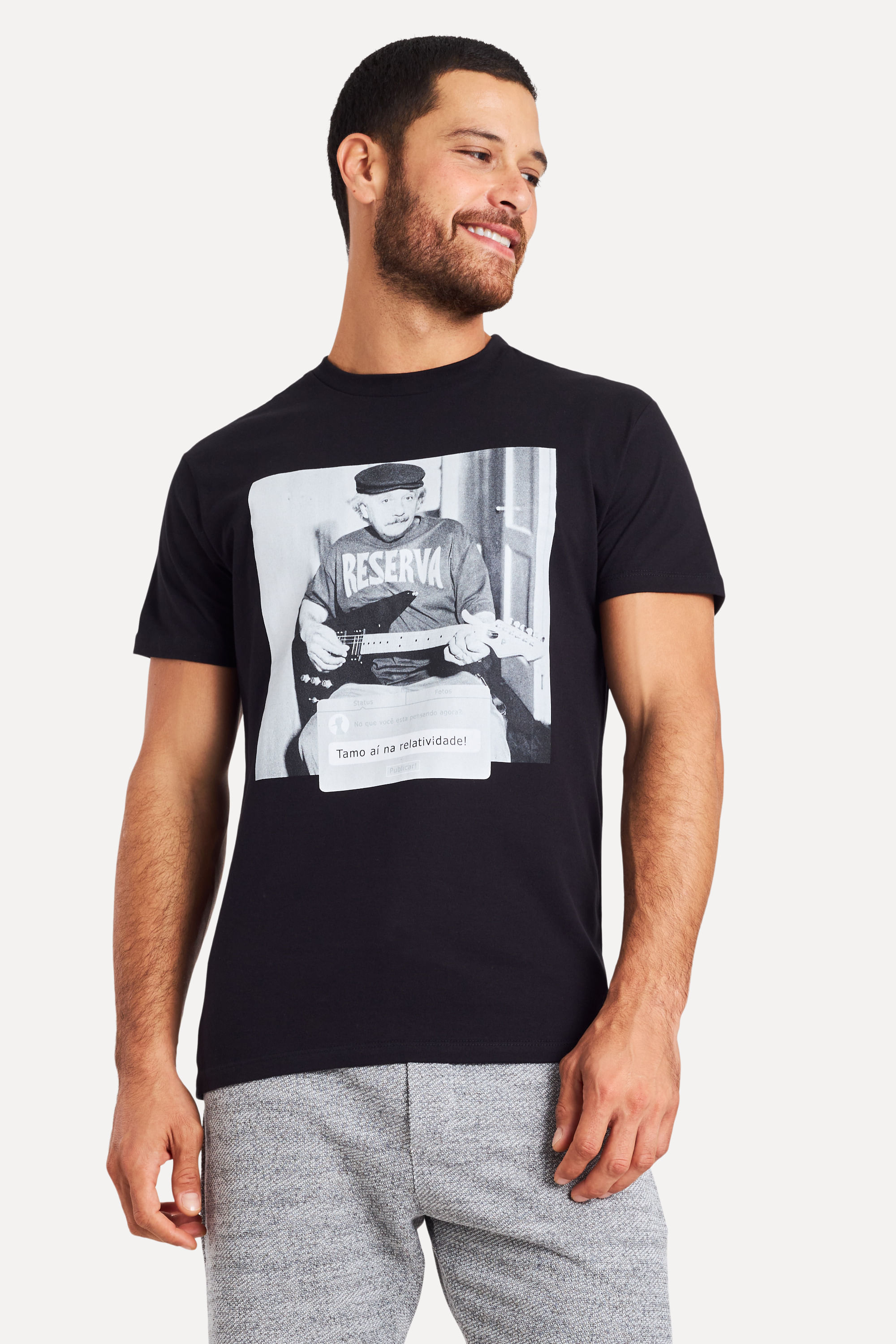 Camiseta Estampada Relatividade