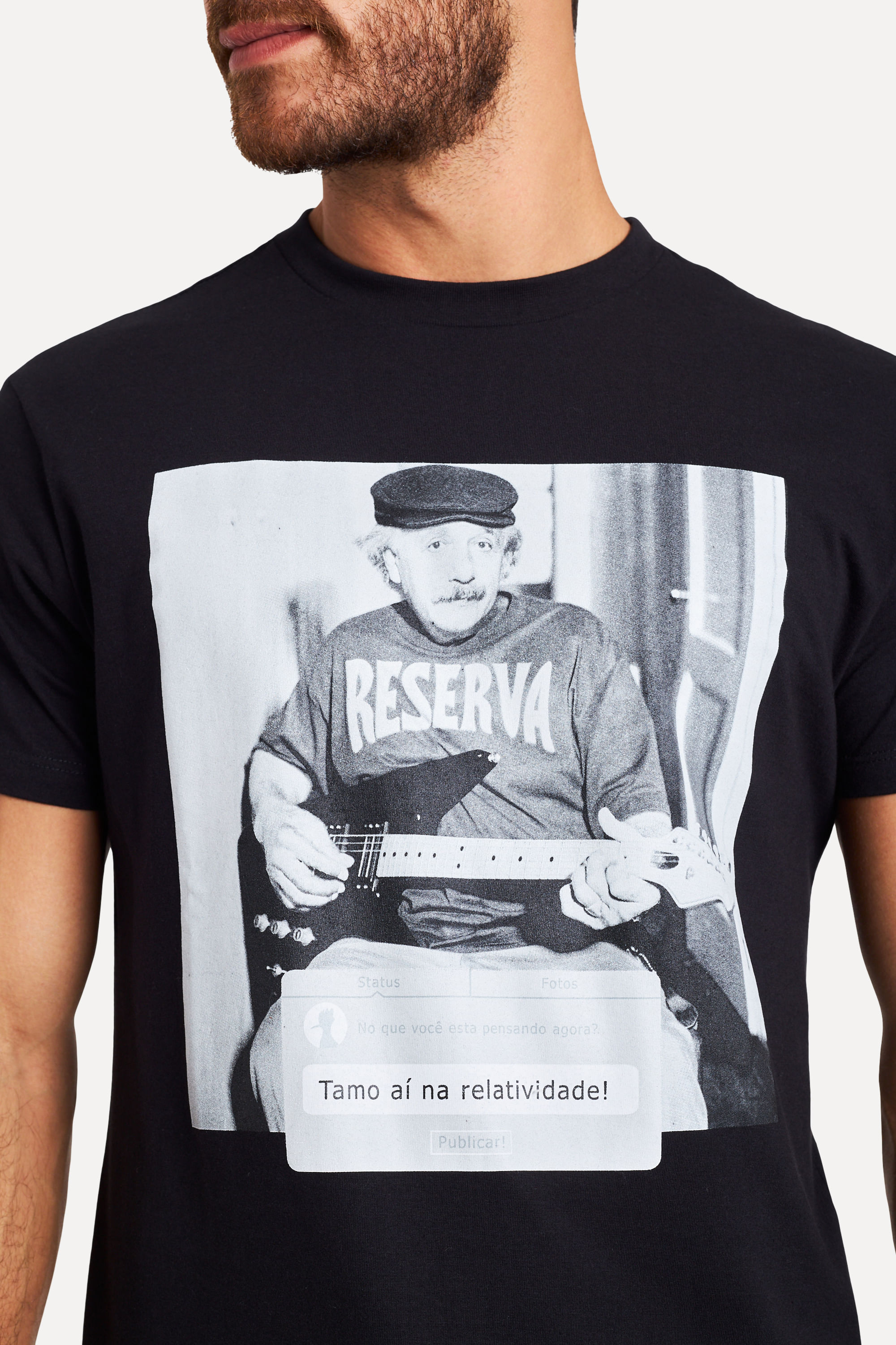 Camiseta Estampada Relatividade