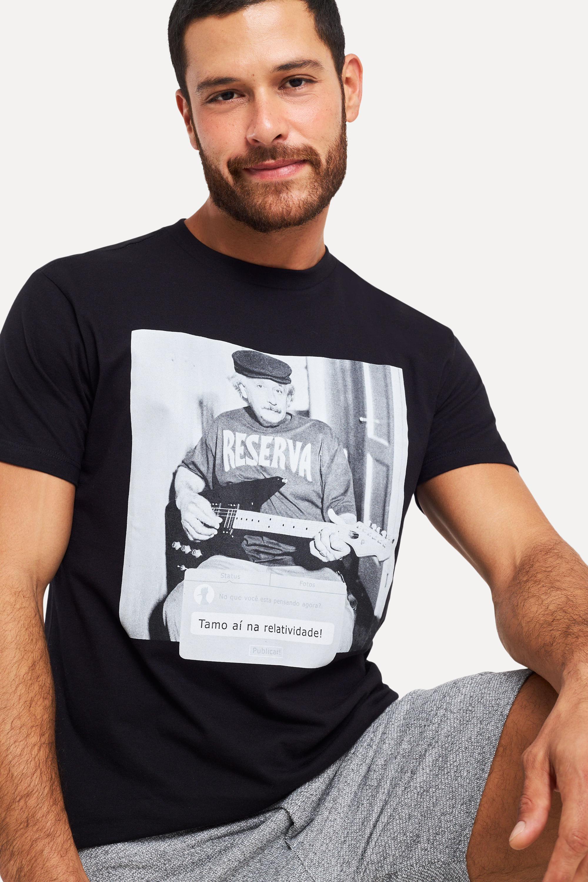 Camiseta Estampada Relatividade