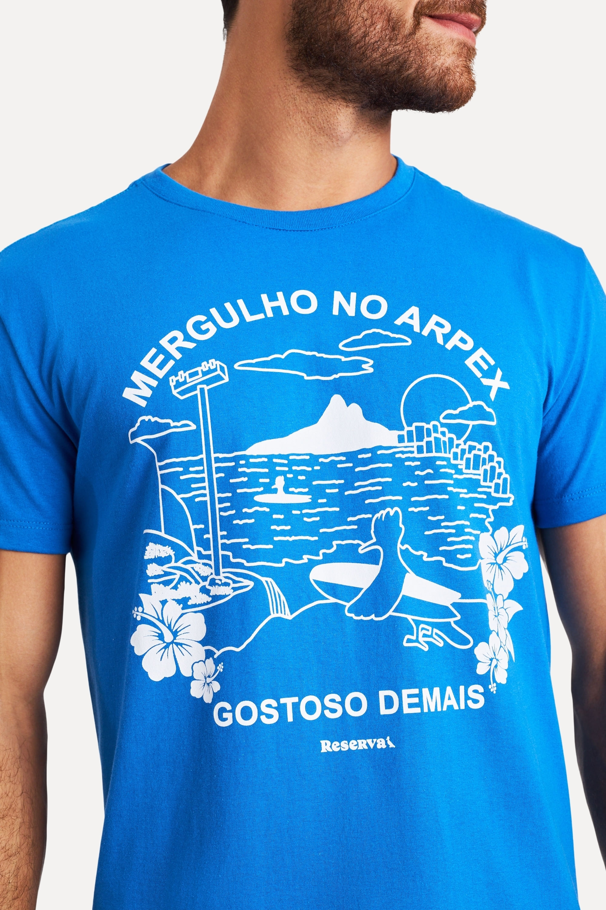 Camiseta Estampada Mergulho No Arpex