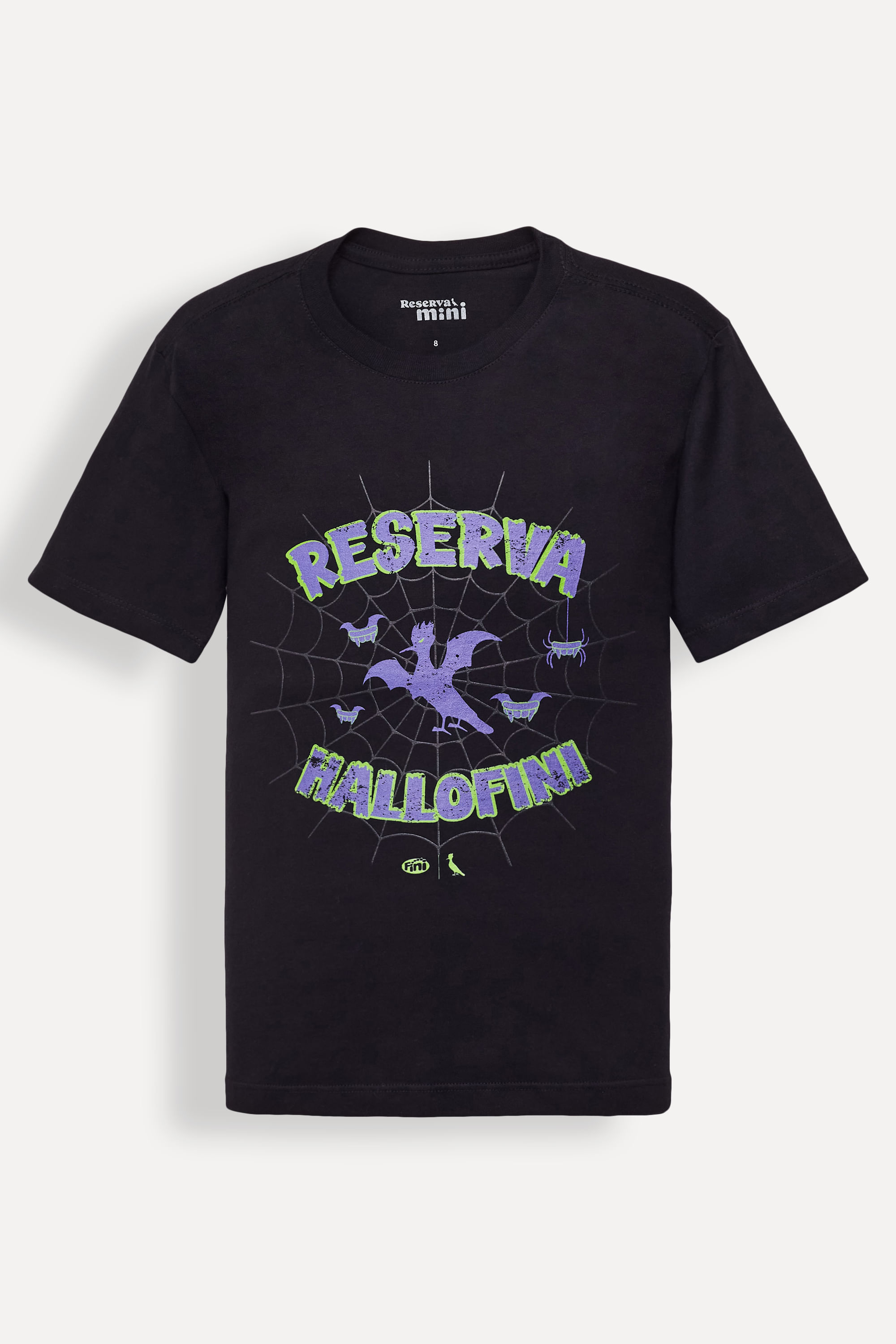 Camiseta Mini Estampada Hellofini Rsv