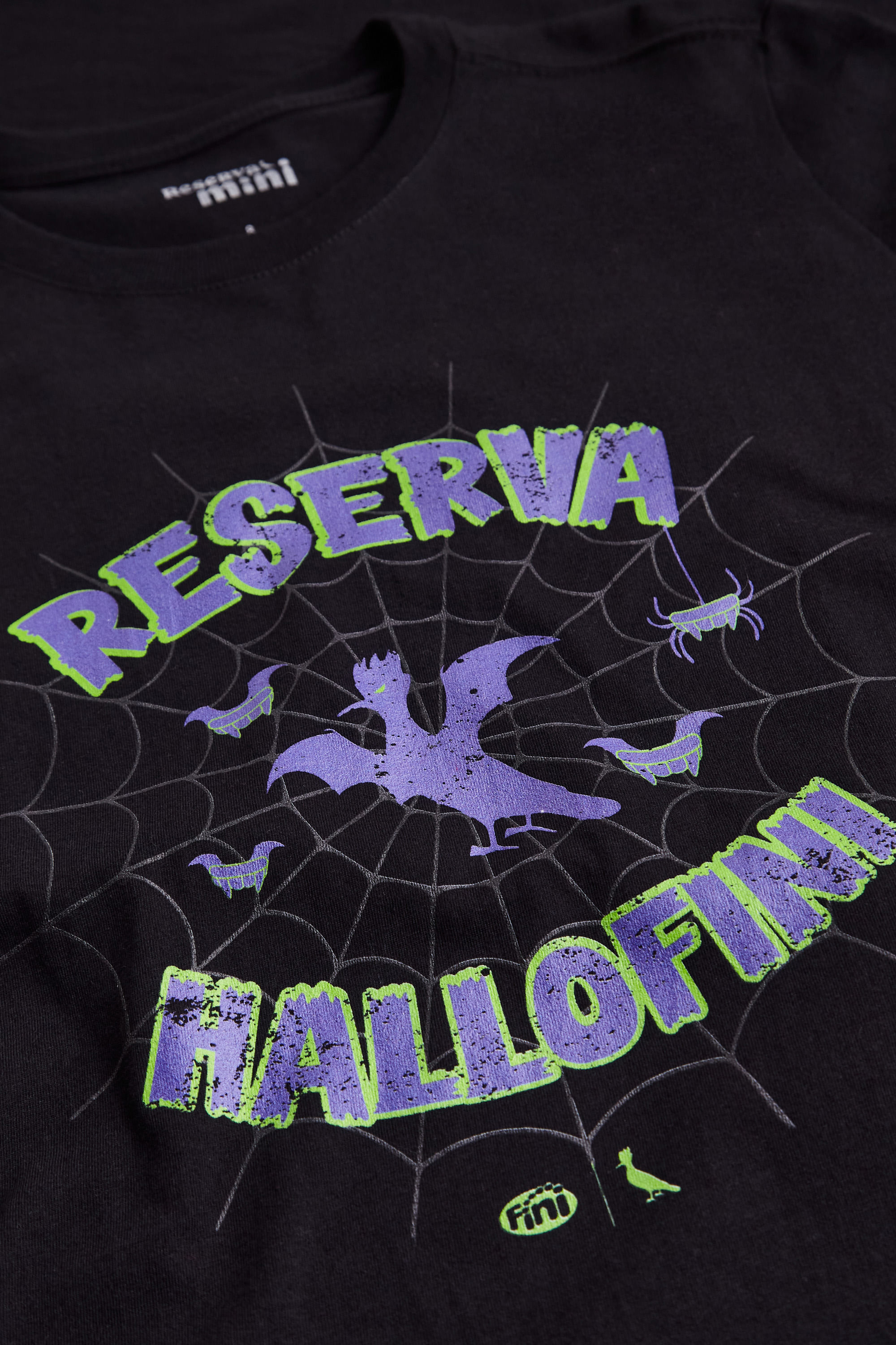 Camiseta Mini Estampada Hellofini Rsv