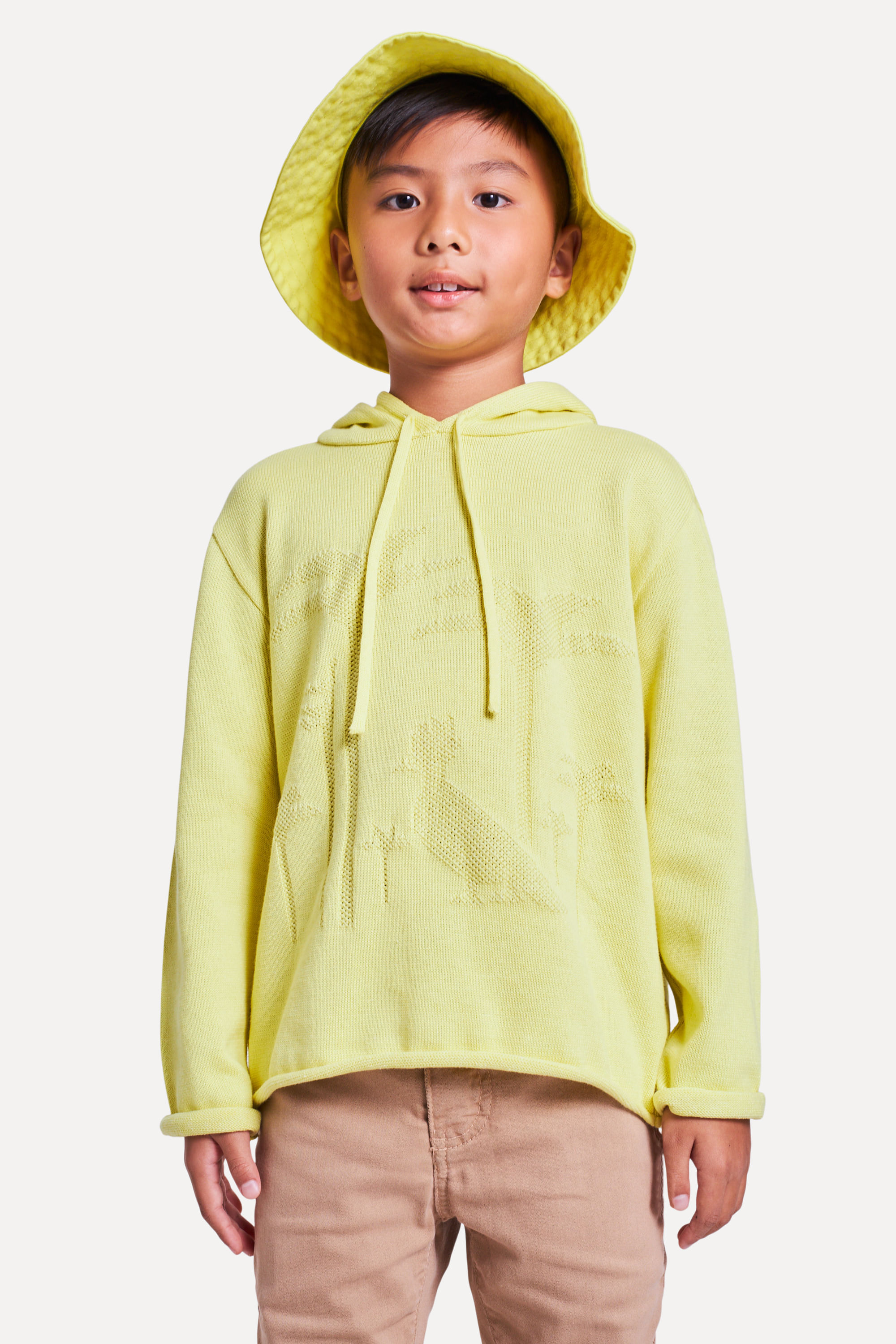 Casaco Mini Tricot Pica-pau Palmeiras