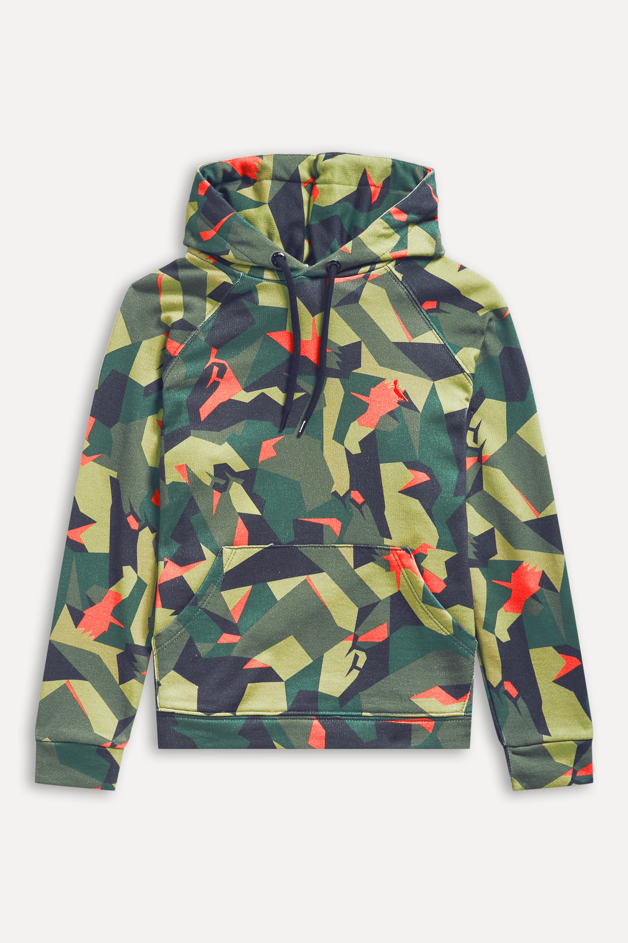 Hoodie Mn Moletom Camuflado Geometrico