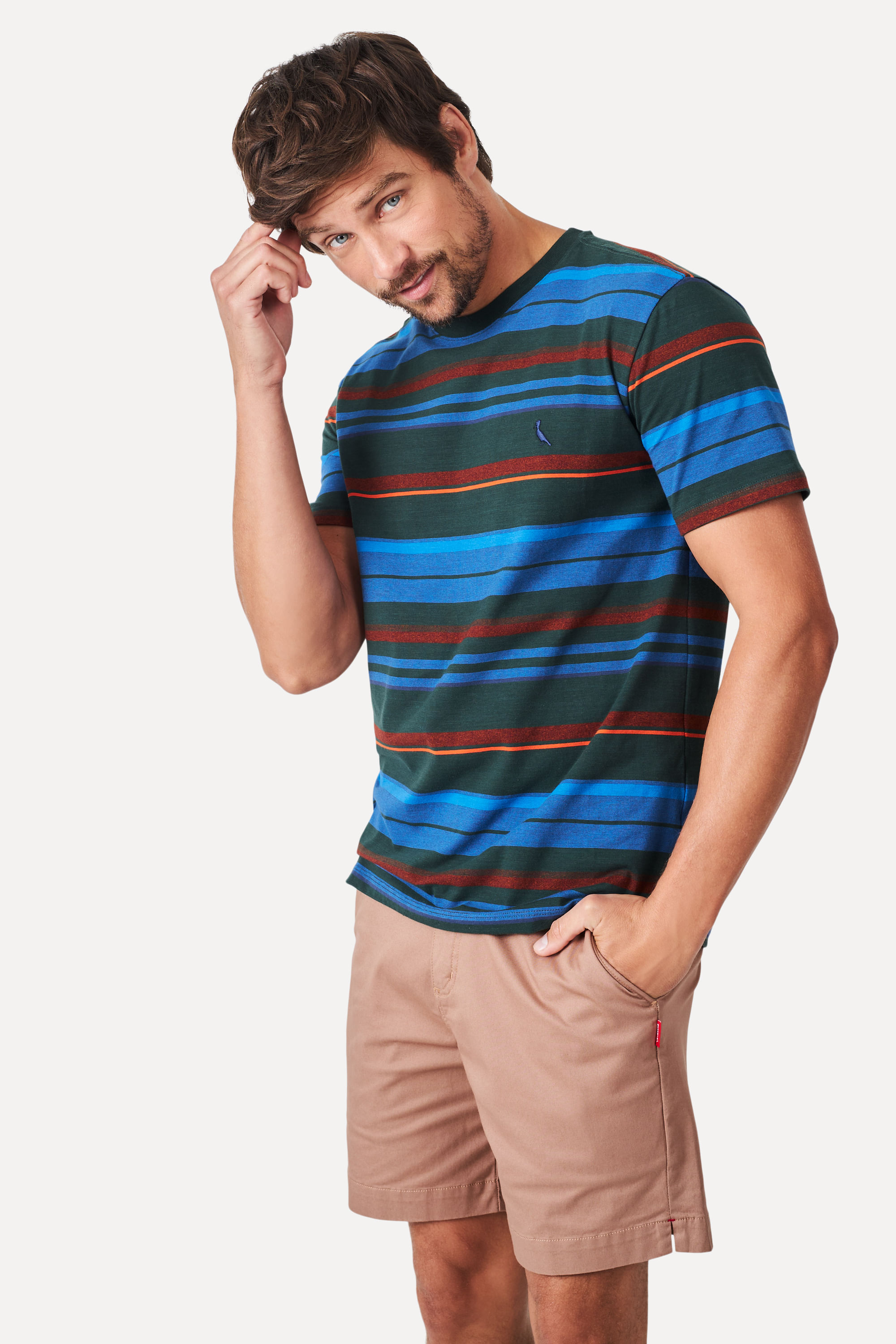 Camiseta Regular Mc Listra Corrida