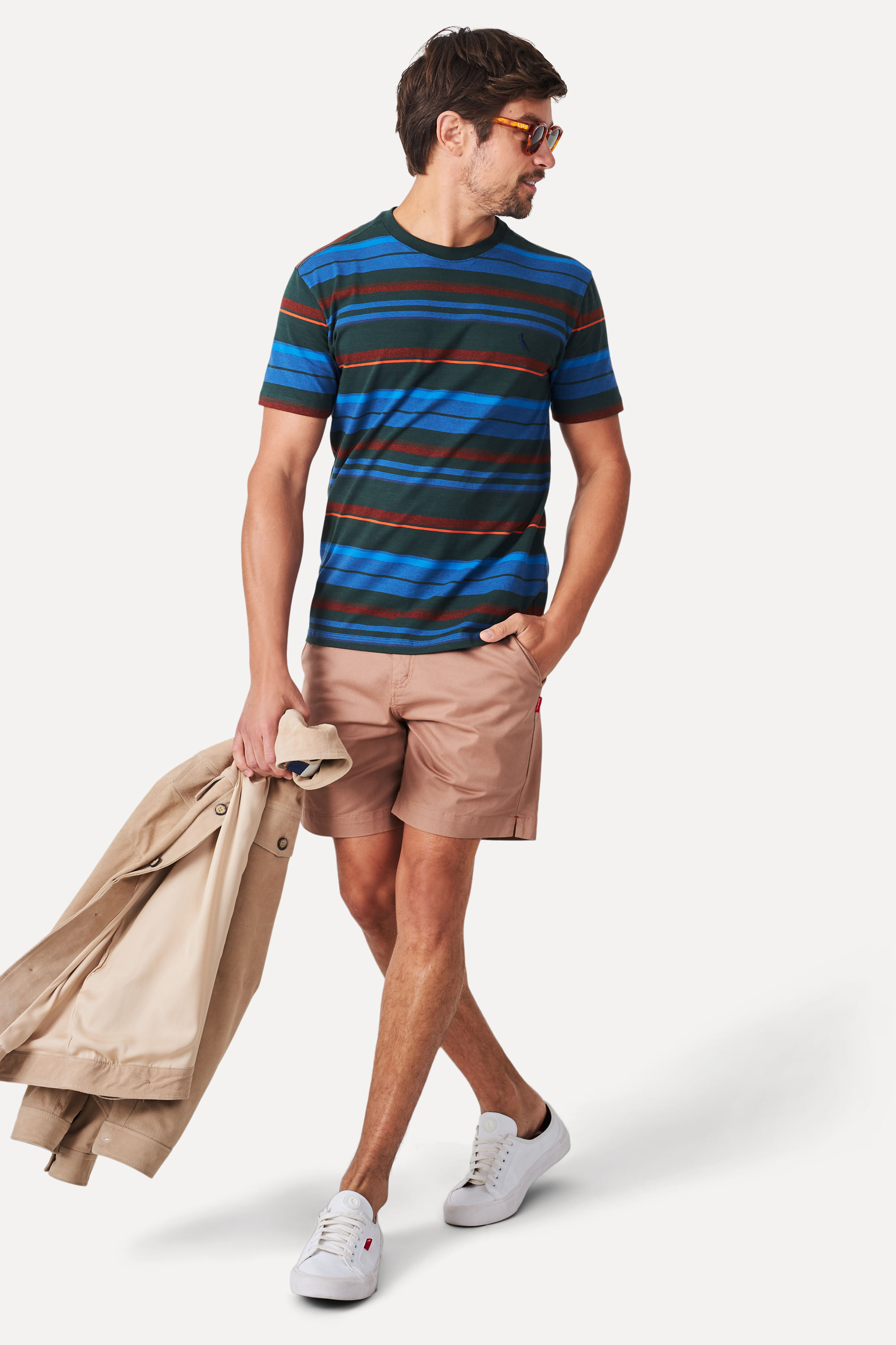 Camiseta Regular Mc Listra Corrida