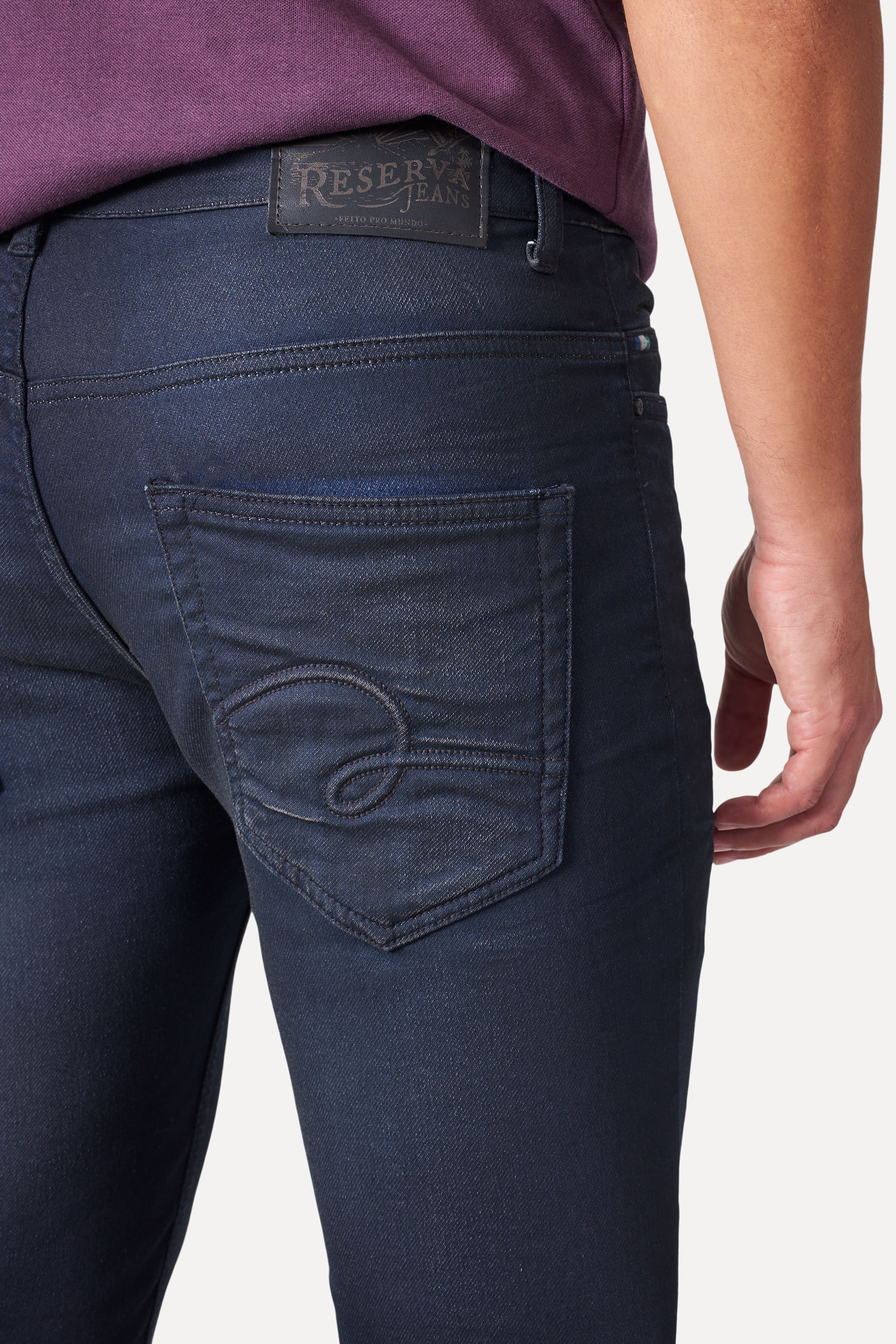 Calca Jeans Skinny Moletom Estoril