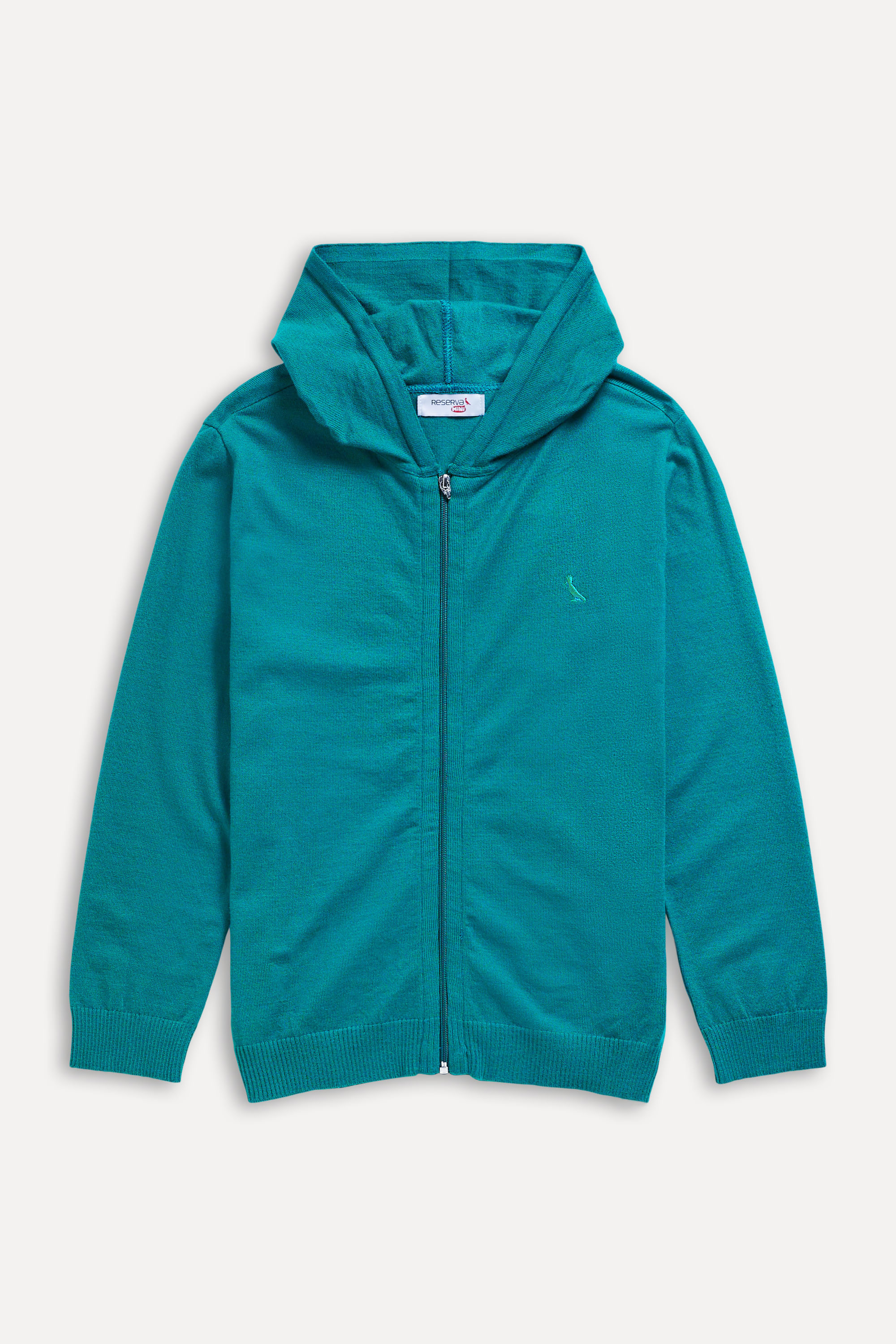 Casaco Mini Tricot Ziper Comfy