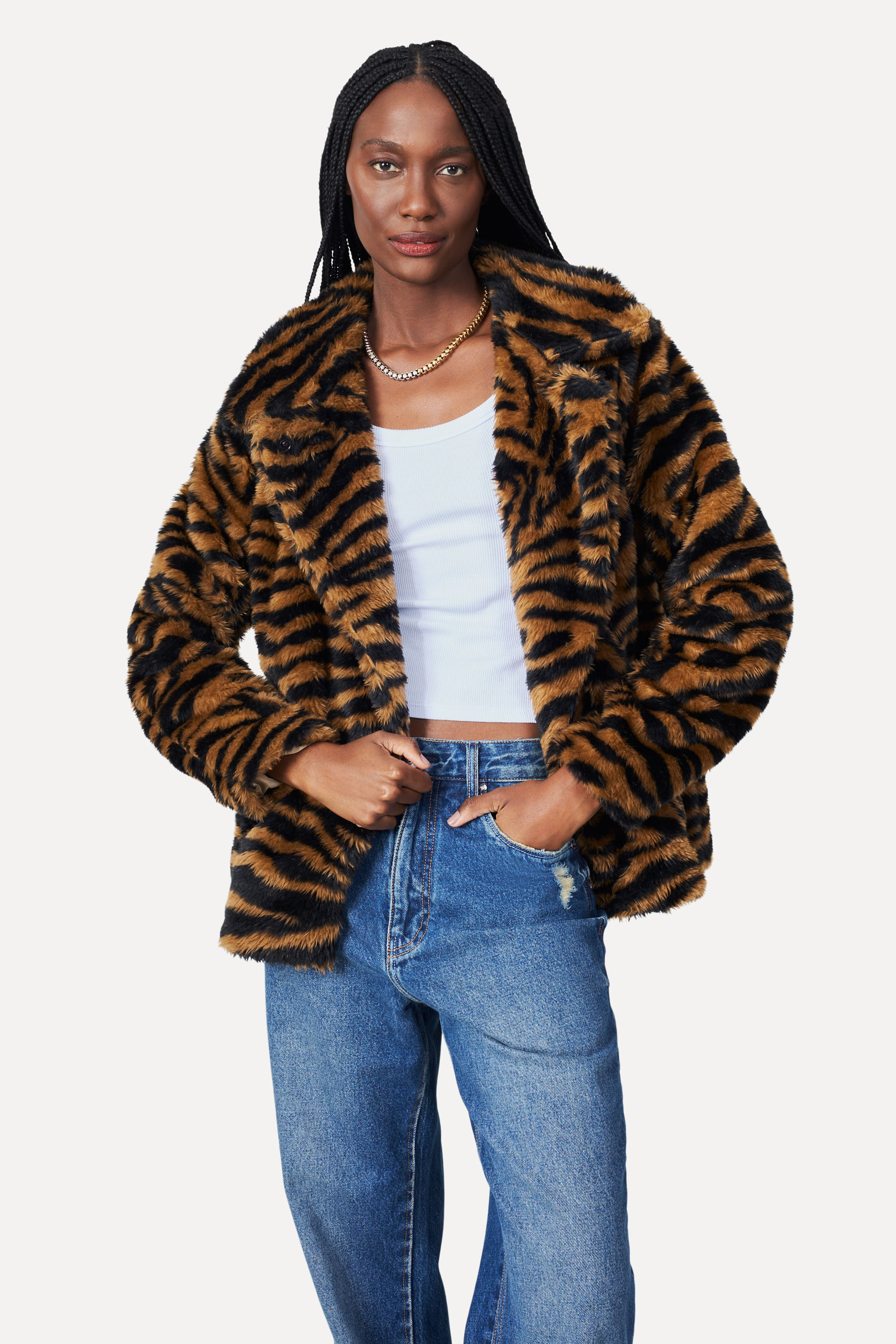 Casaco Tigresa Fleece