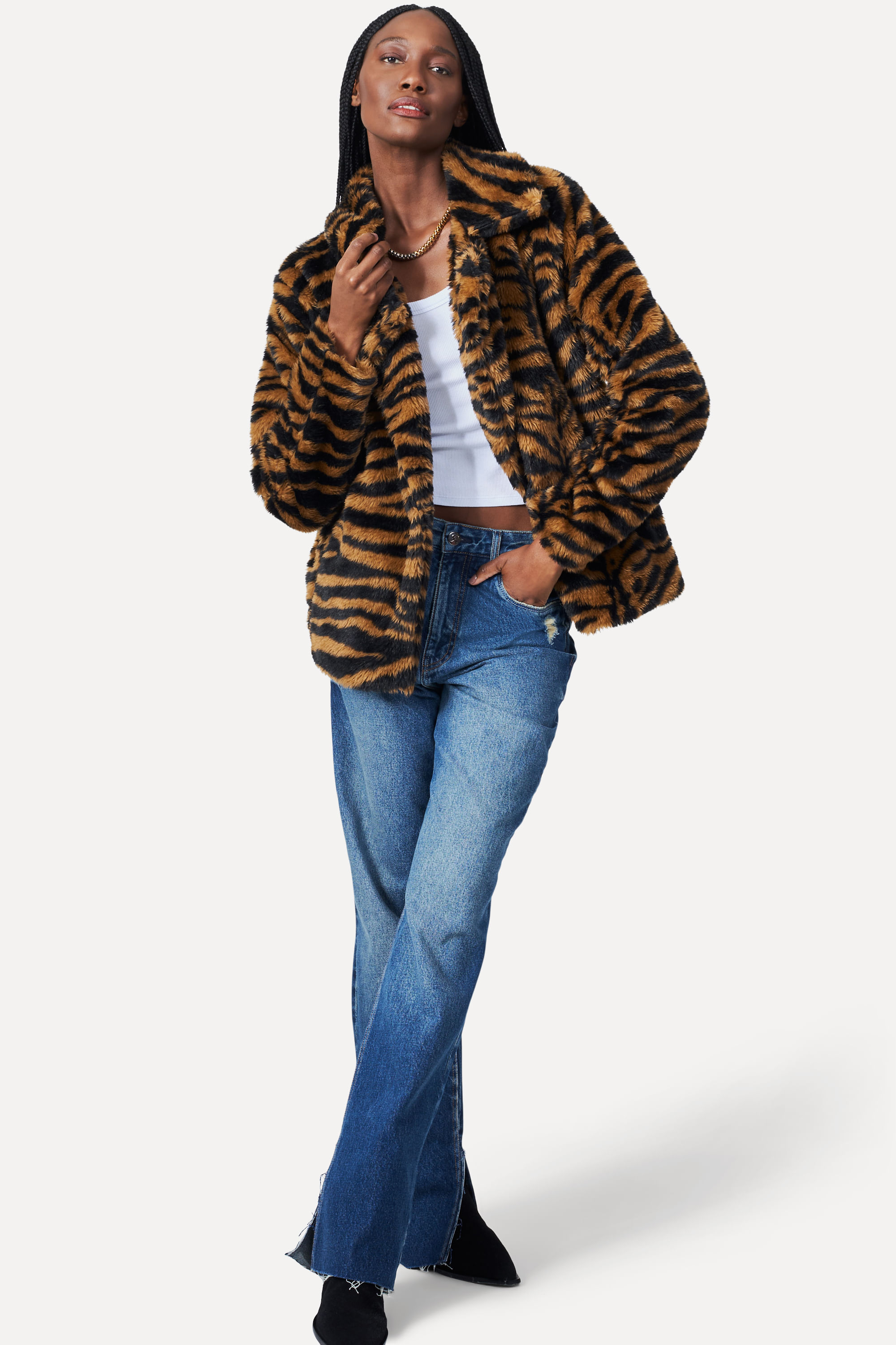 Casaco Tigresa Fleece