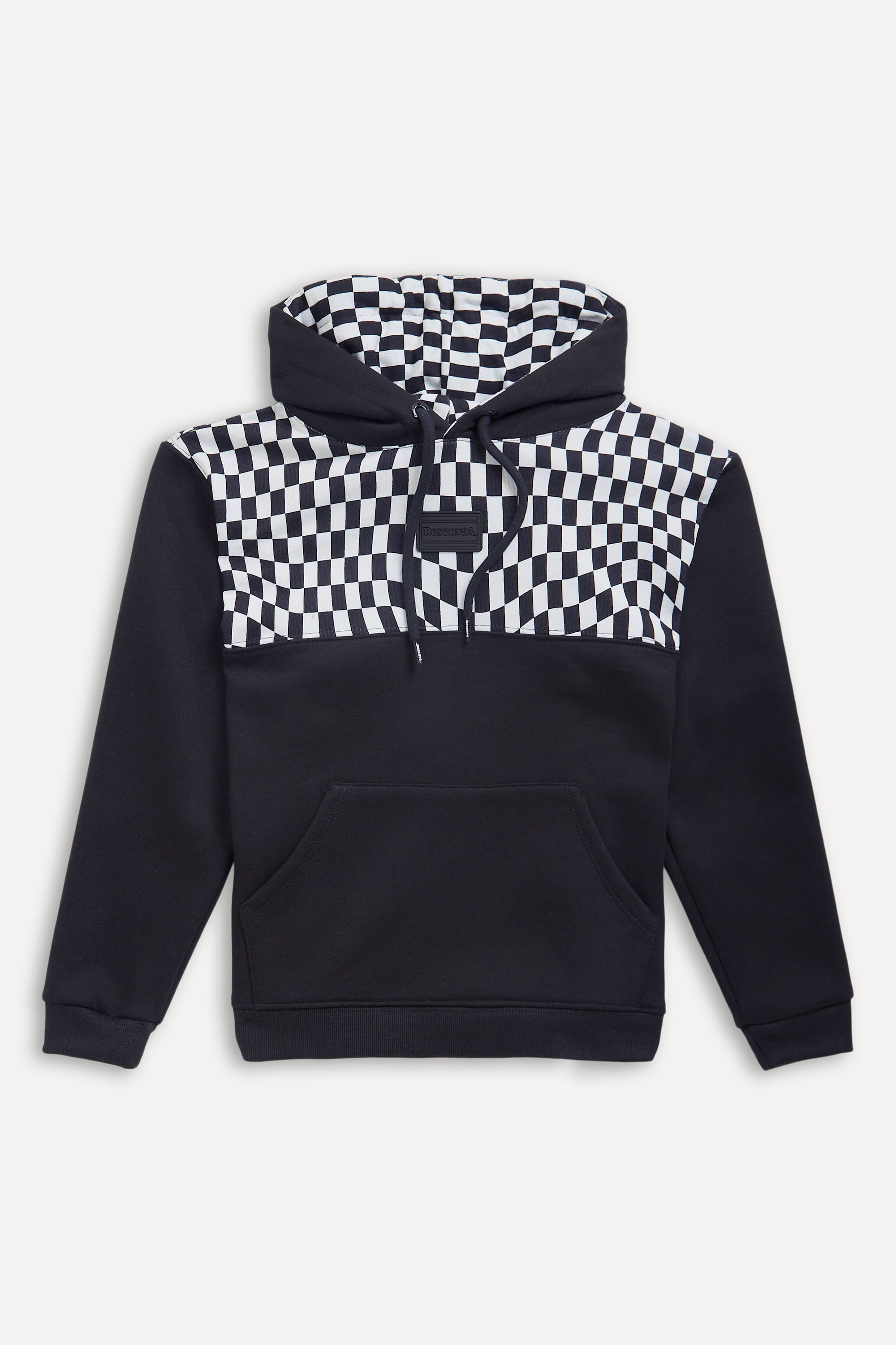 Hoodie Mini Moletom Recorte Grid Pb