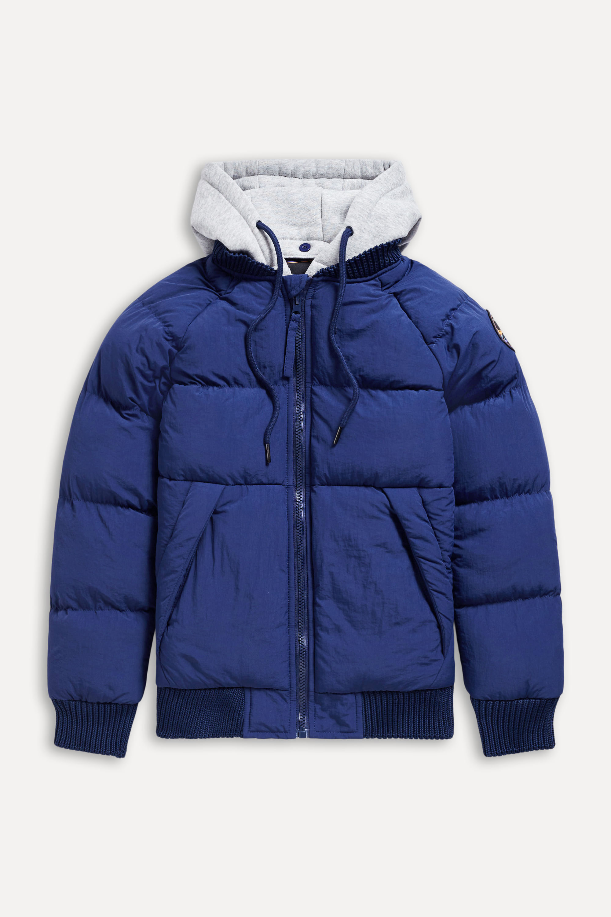 Jaqueta Puffer Mini Hoodie Moletom