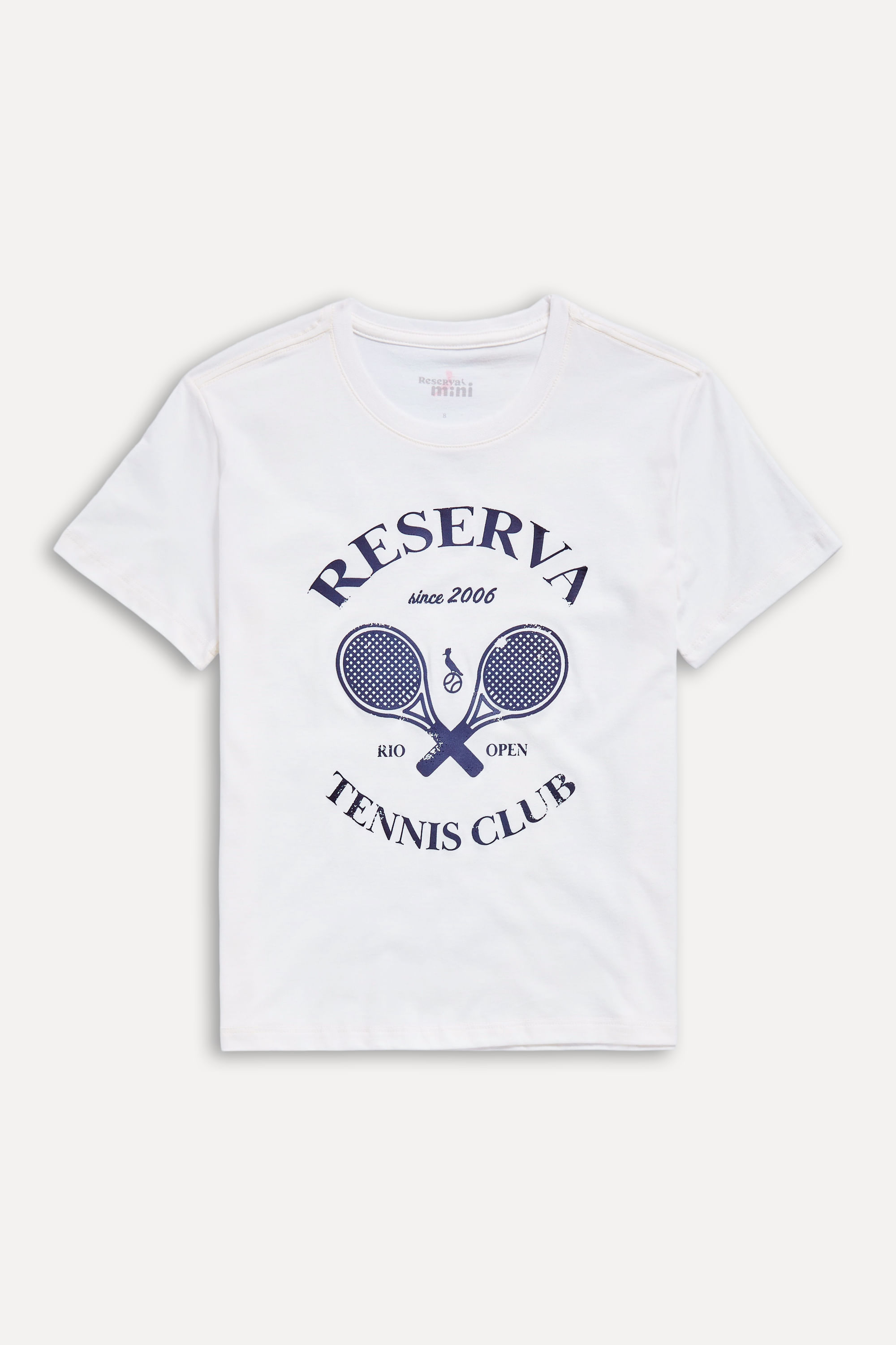 Camiseta Mc Mini Estampada Tennis Club