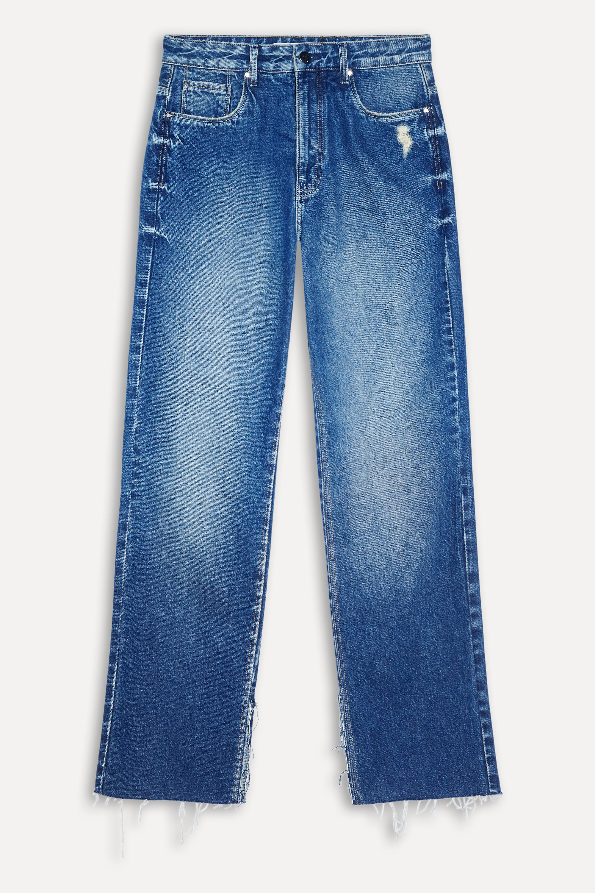 Calca Jeans Wide Leg Mila Dirty