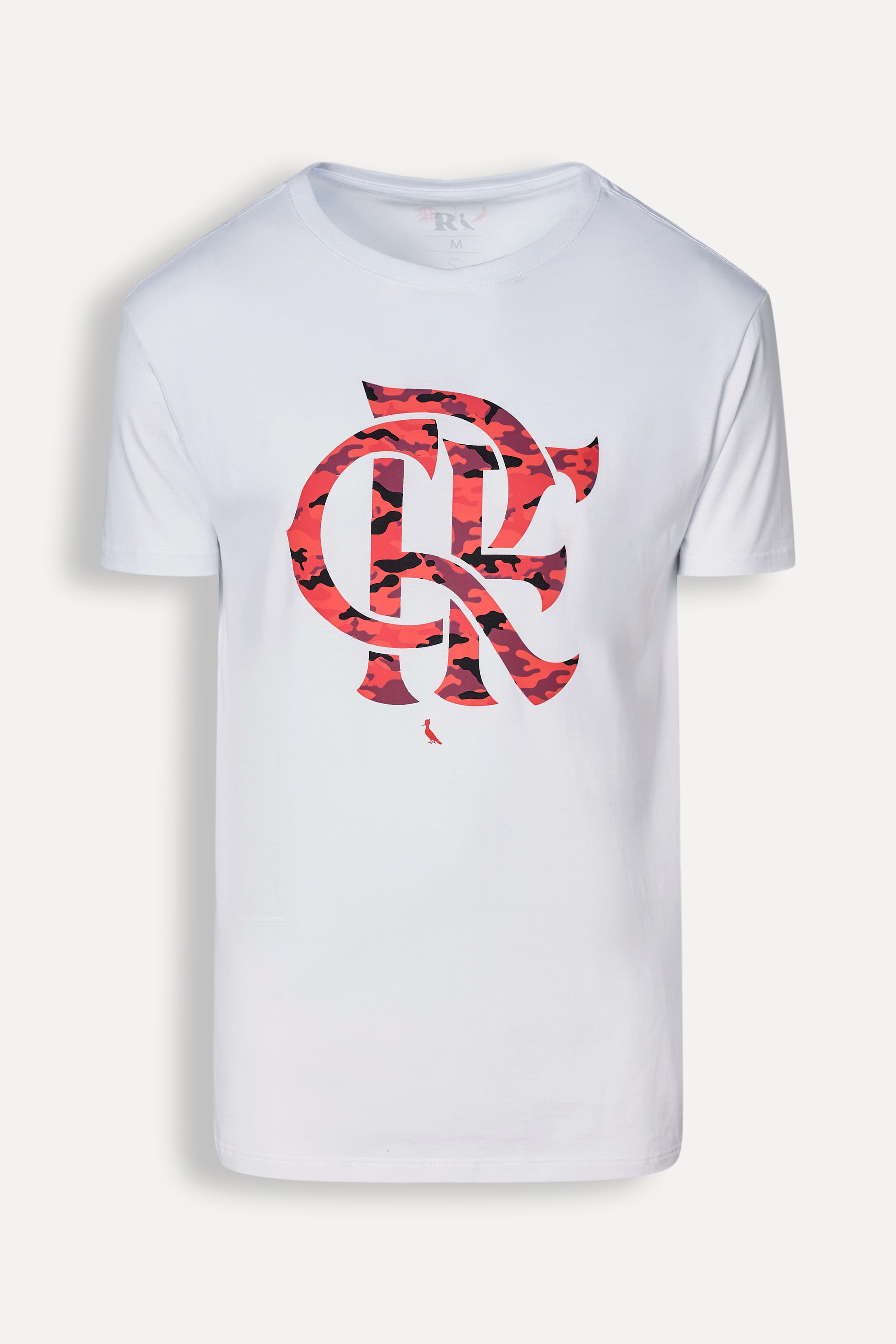 Camiseta Estamp. Crf Camuflado Verm Fla