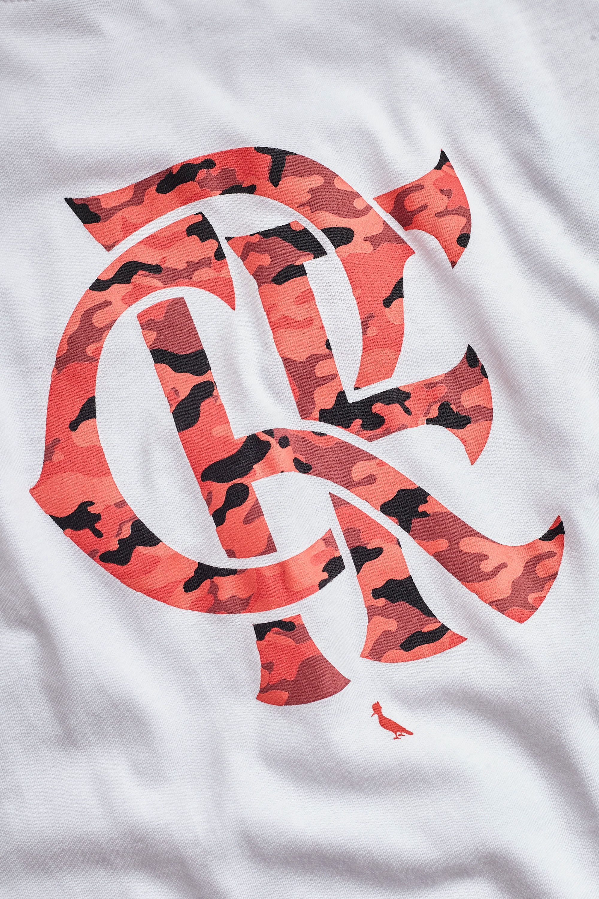 Camiseta Estamp. Crf Camuflado Verm Fla