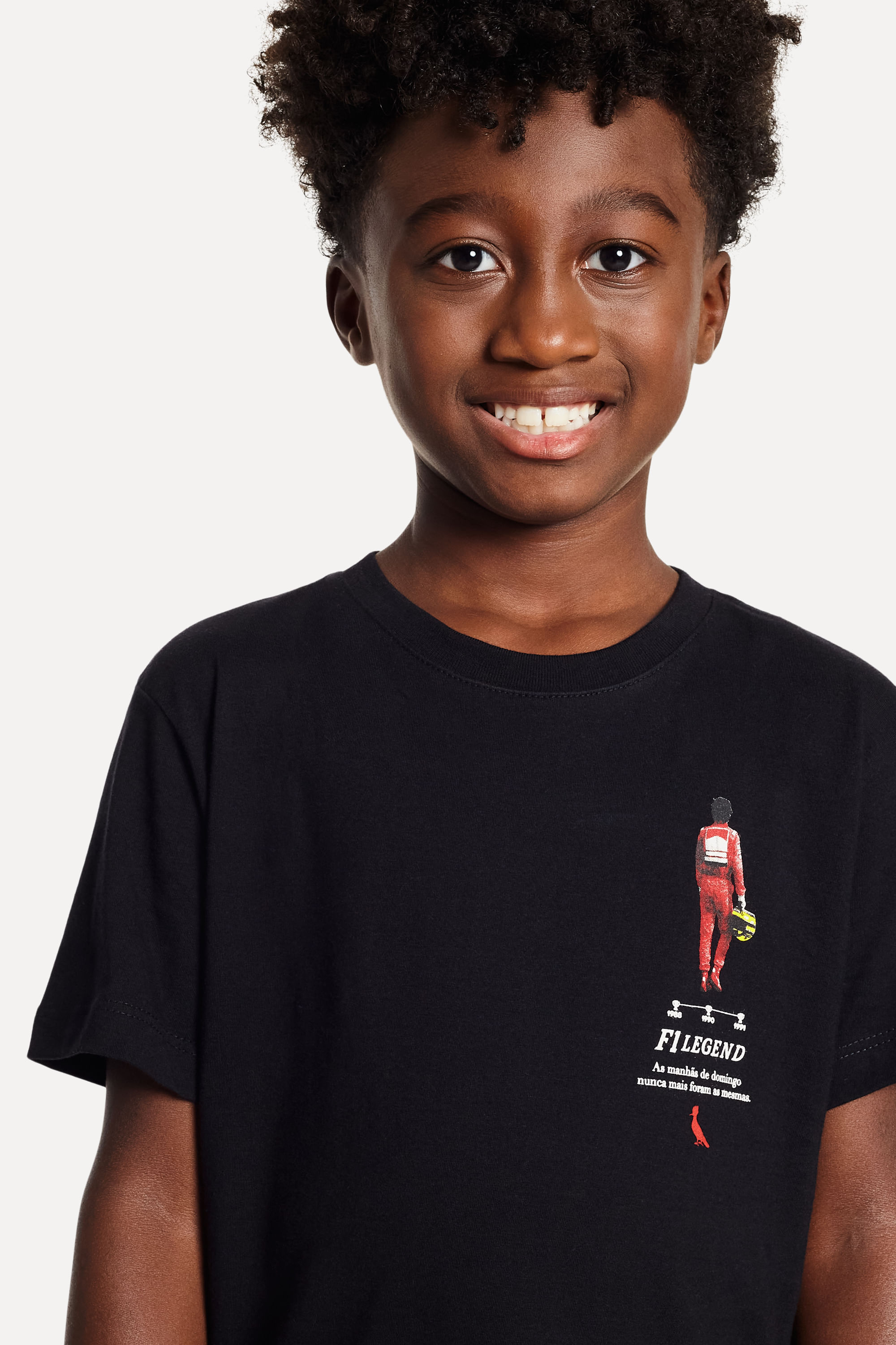 Camiseta Est Mini F1 Legend Senna