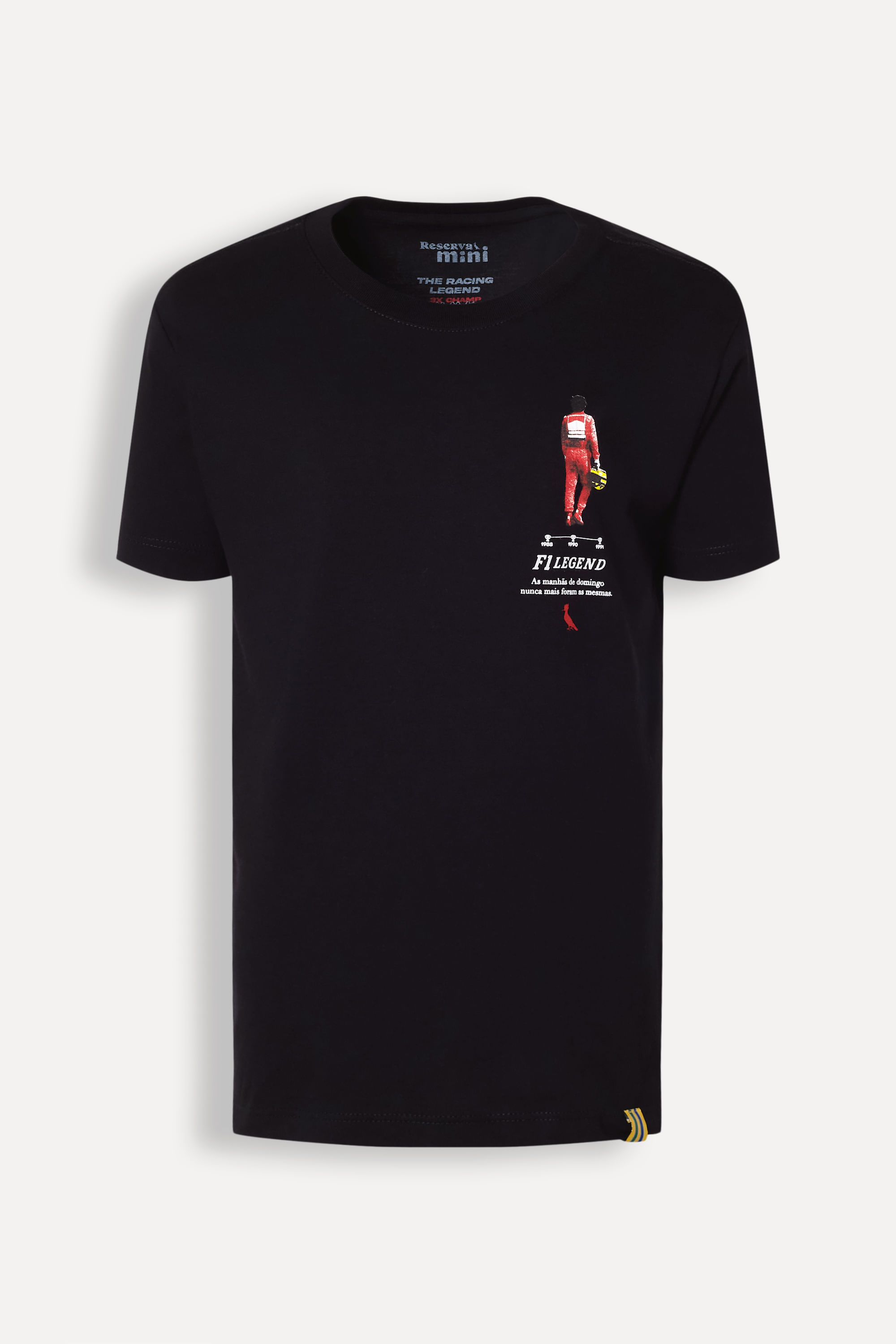 Camiseta Est Mini F1 Legend Senna