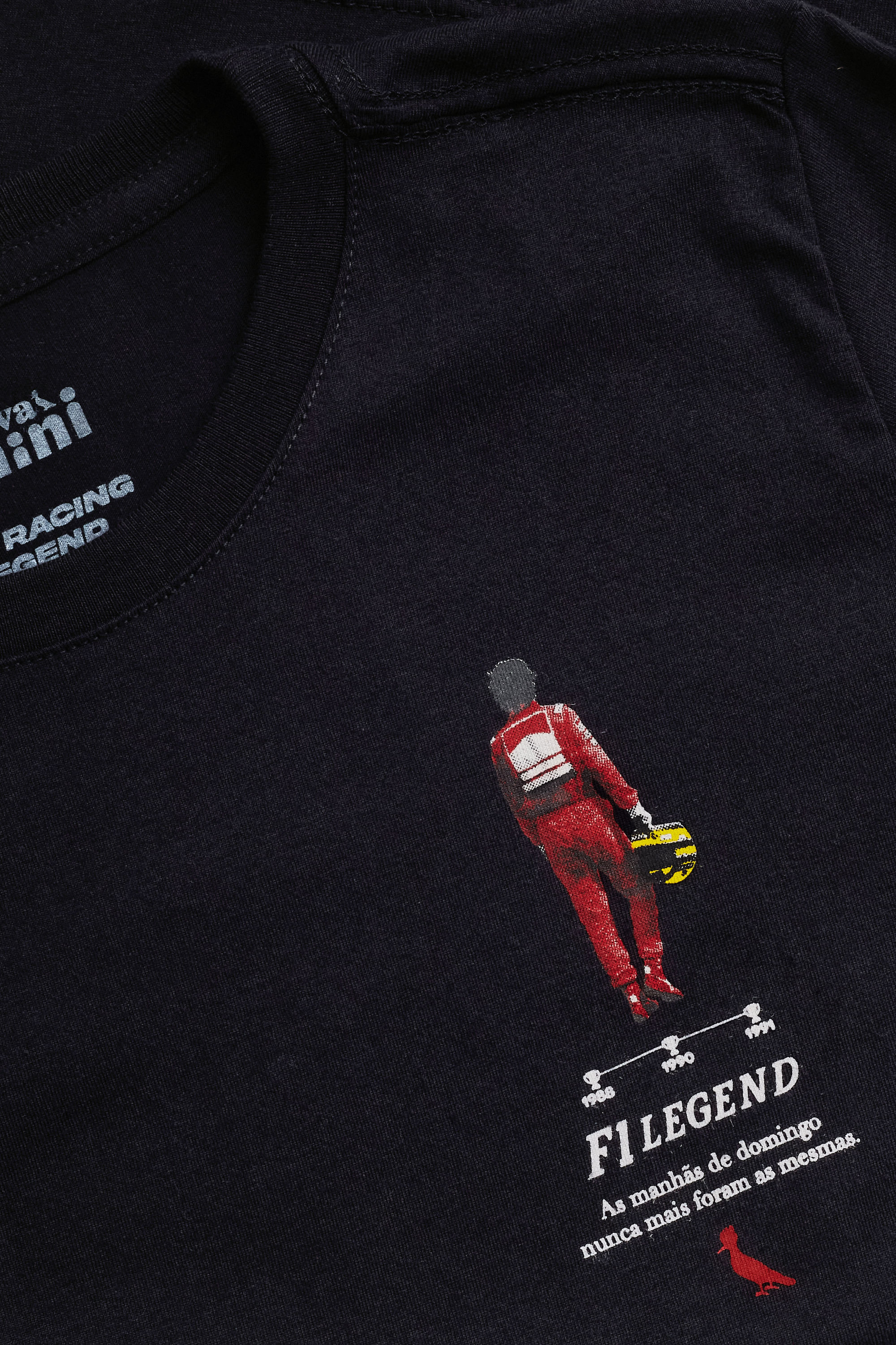Camiseta Est Mini F1 Legend Senna