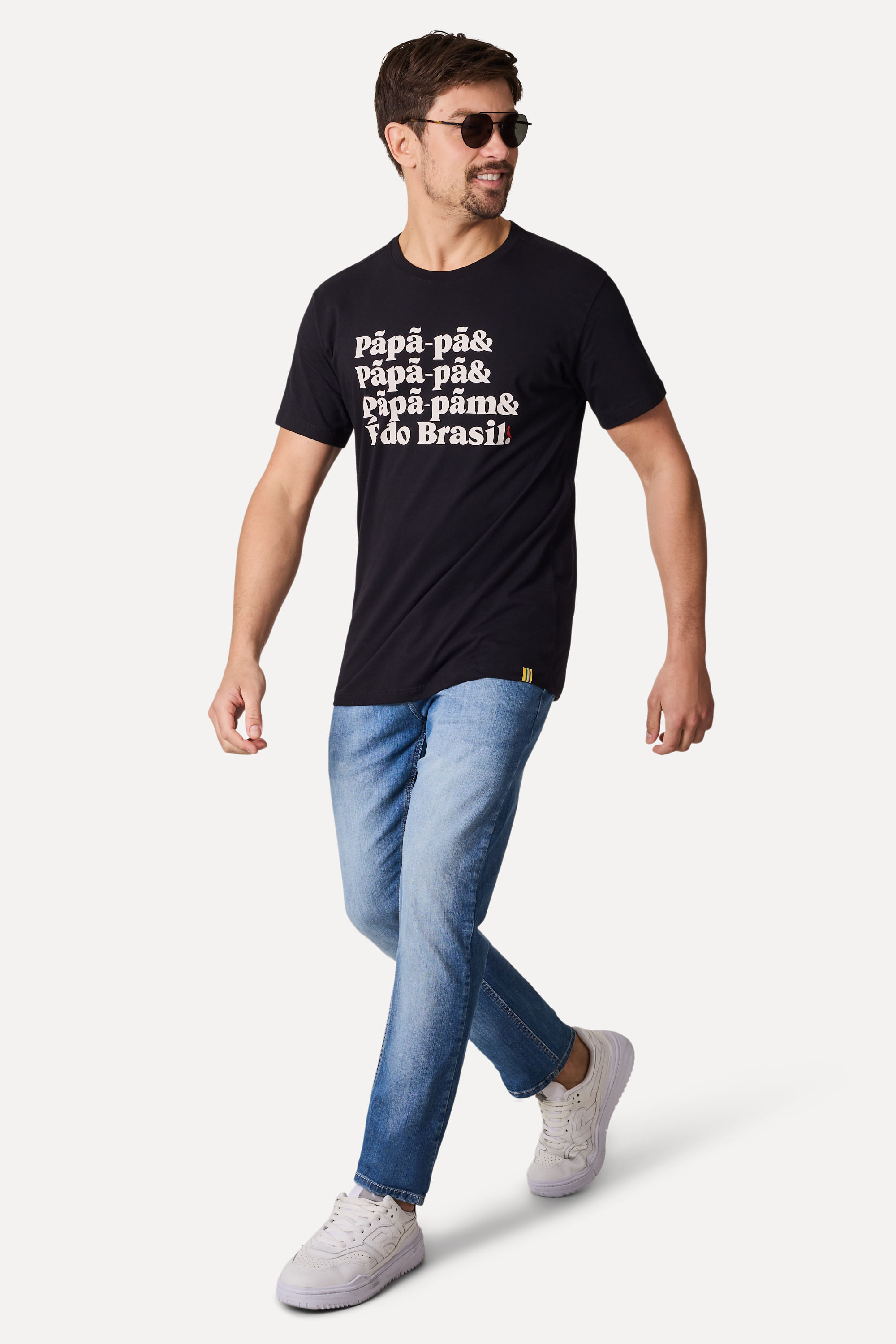 Camiseta Estampada &&& E Do Brasil Senna