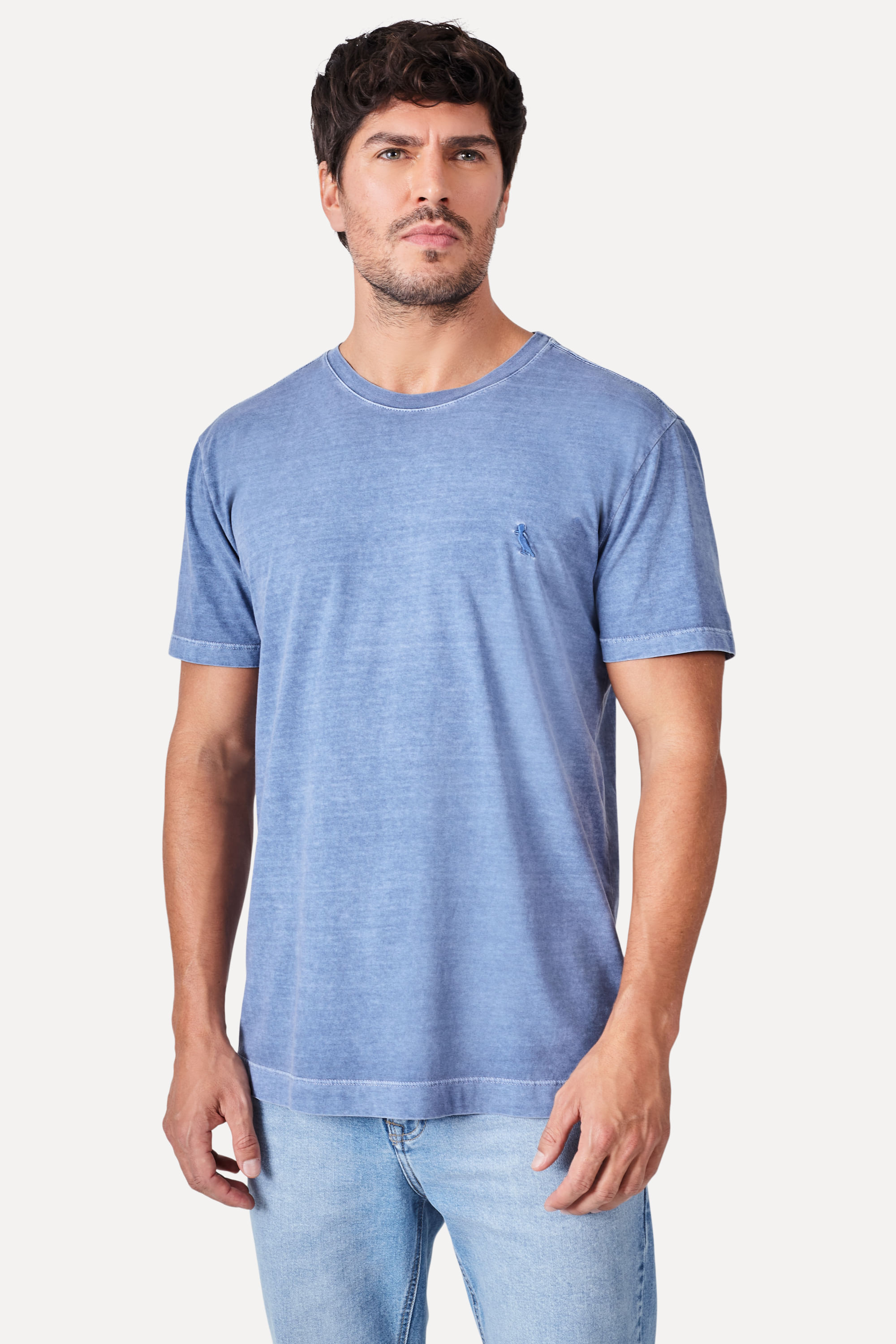 Camiseta Mc Meia Malha Stone