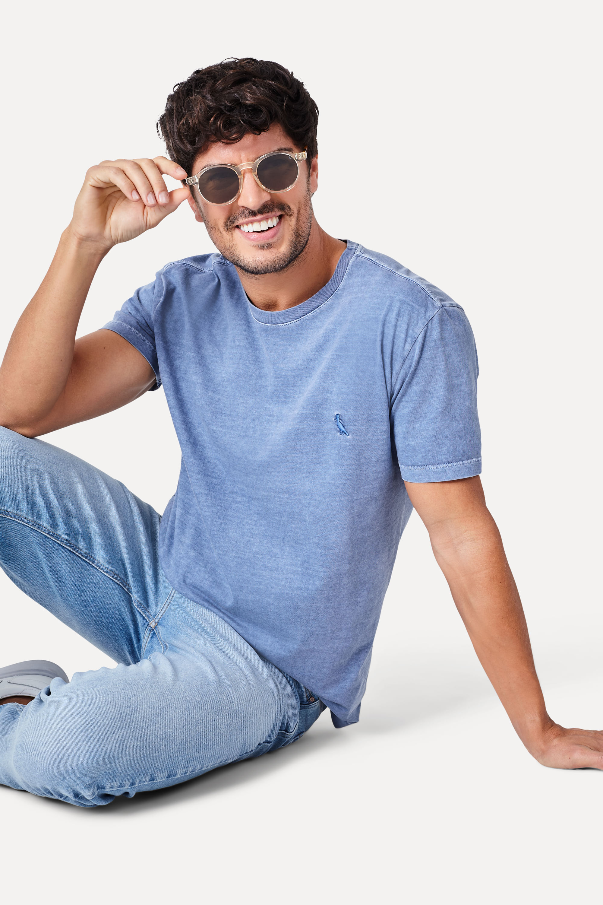 Camiseta Mc Meia Malha Stone