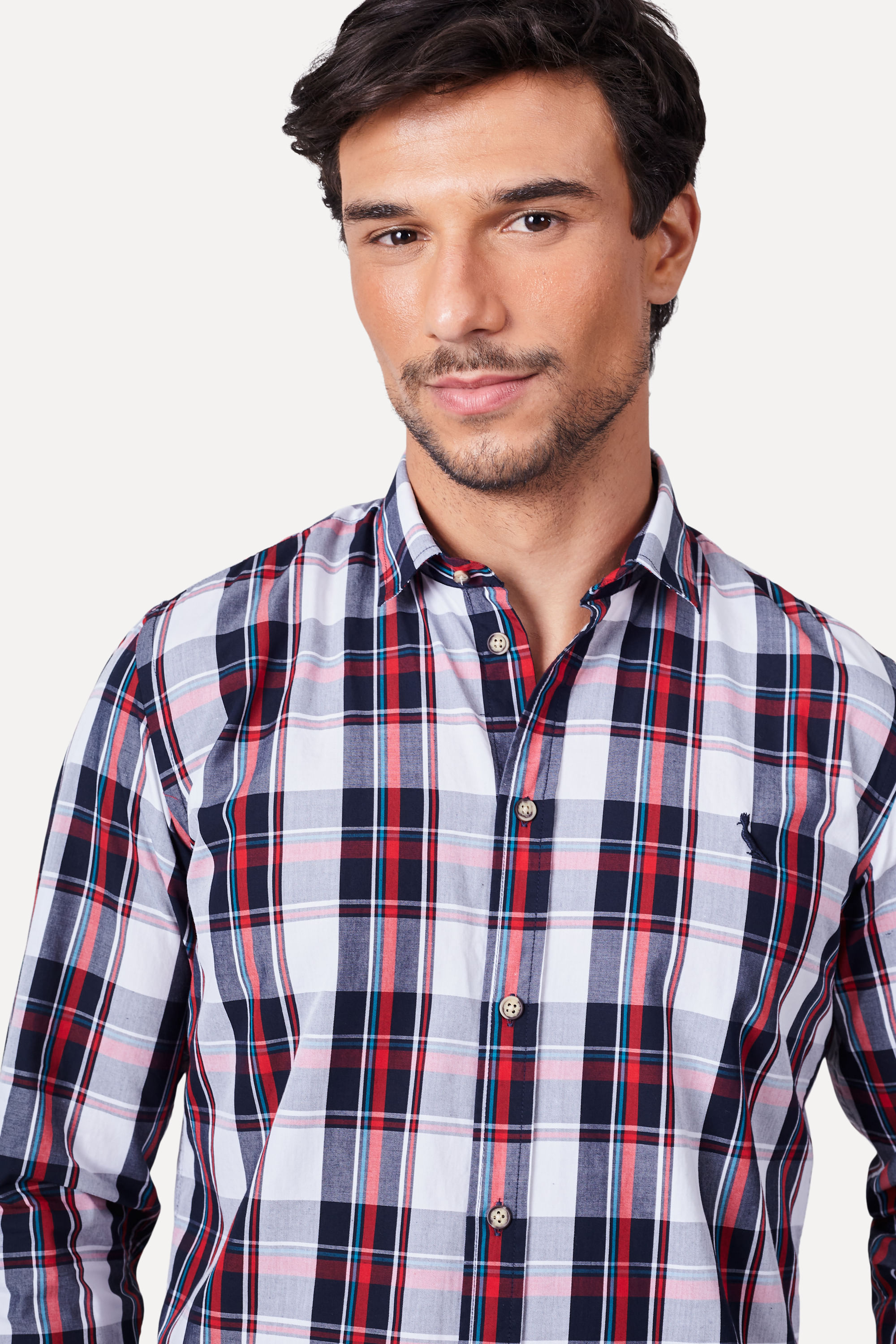 Camisa Ml Xadrez Quadrilha