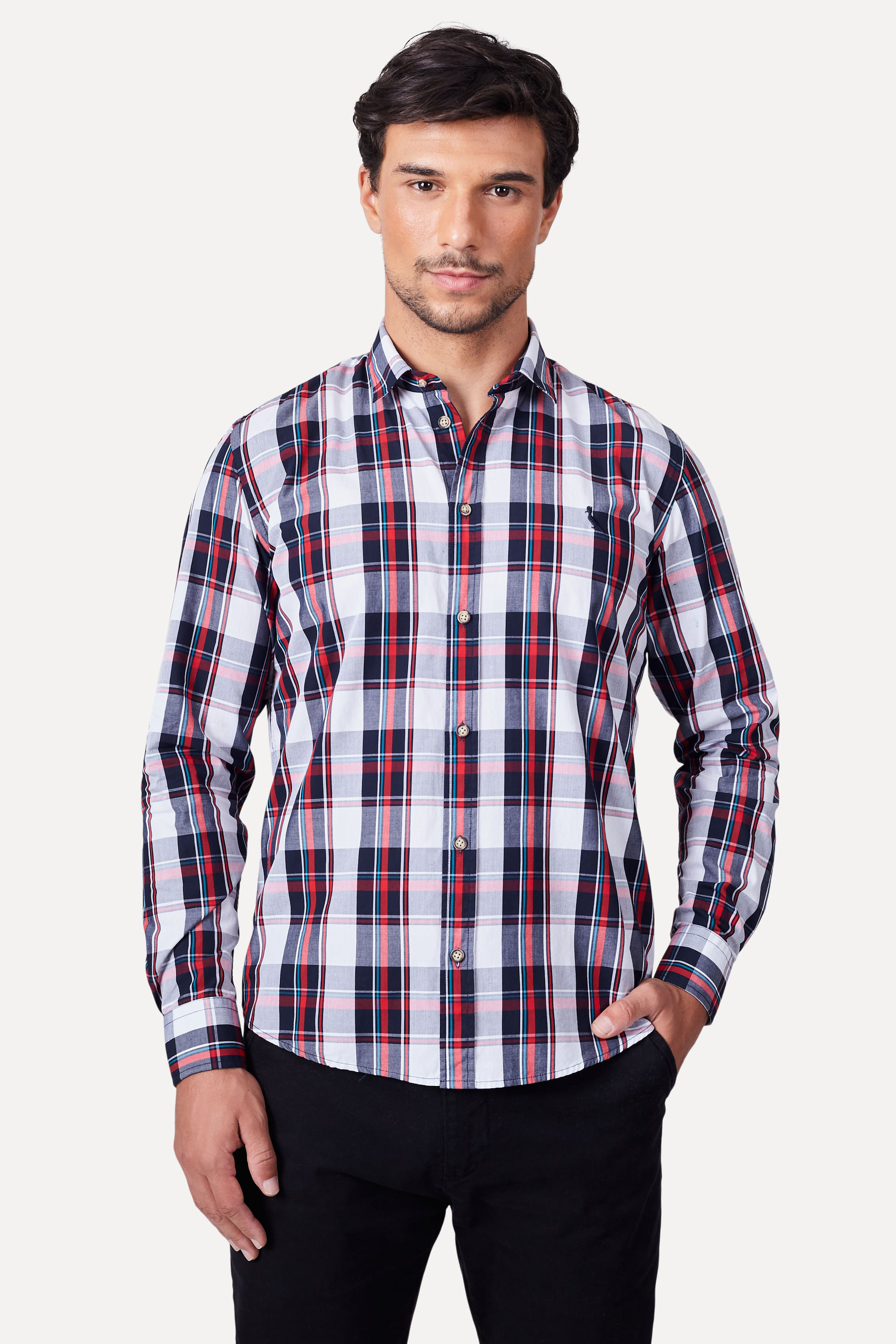 Camisa Ml Xadrez Quadrilha