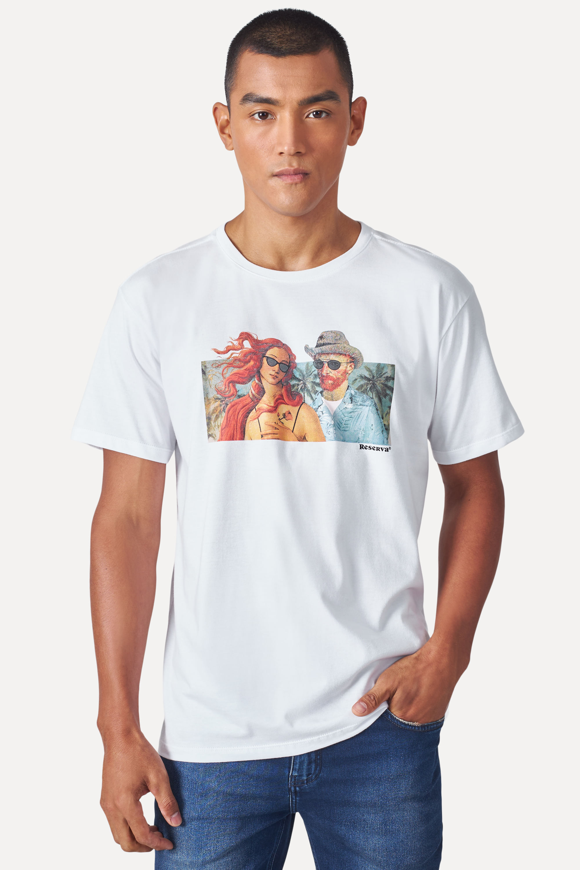Camiseta Estampada Amor Praiero