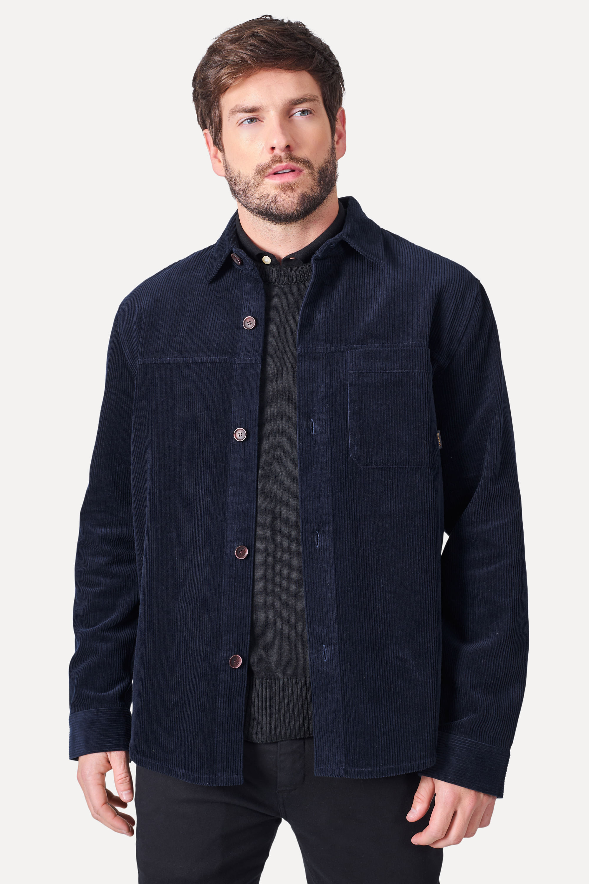 Camisa Overshirt Veludo Eclipse