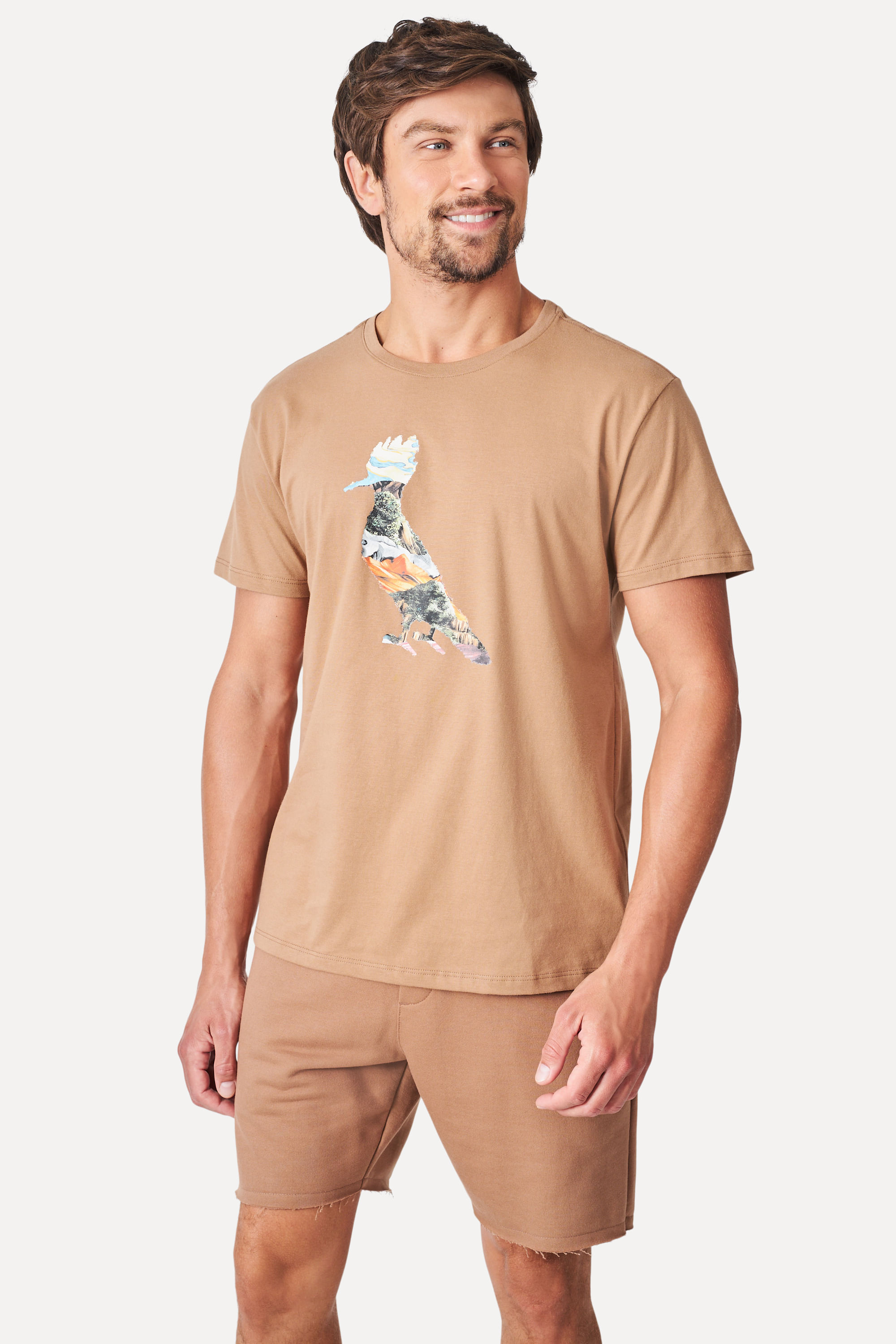 Camiseta Slim Pica Pau Landscapes