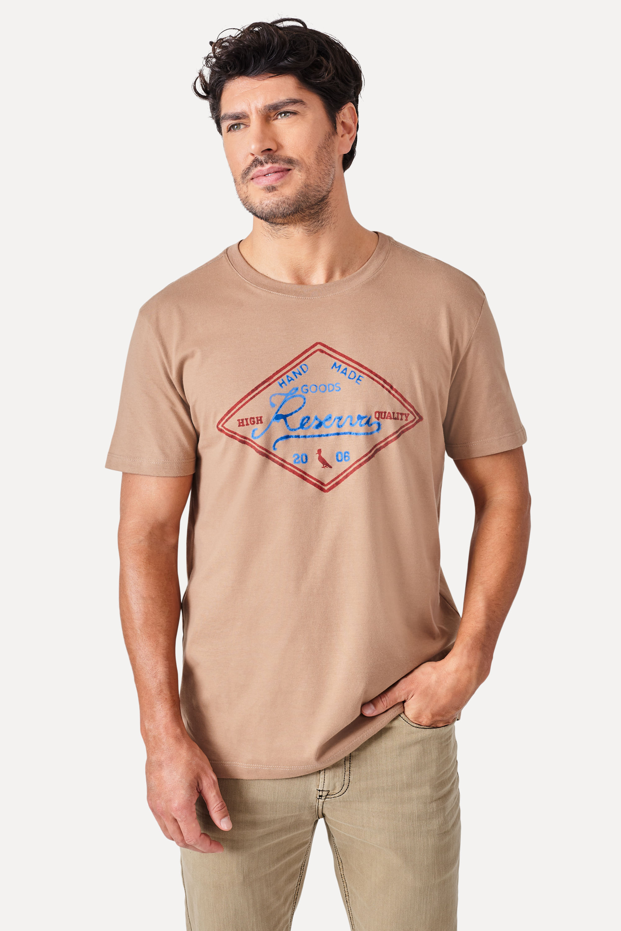 Camiseta Estampada Reserva Aquarela