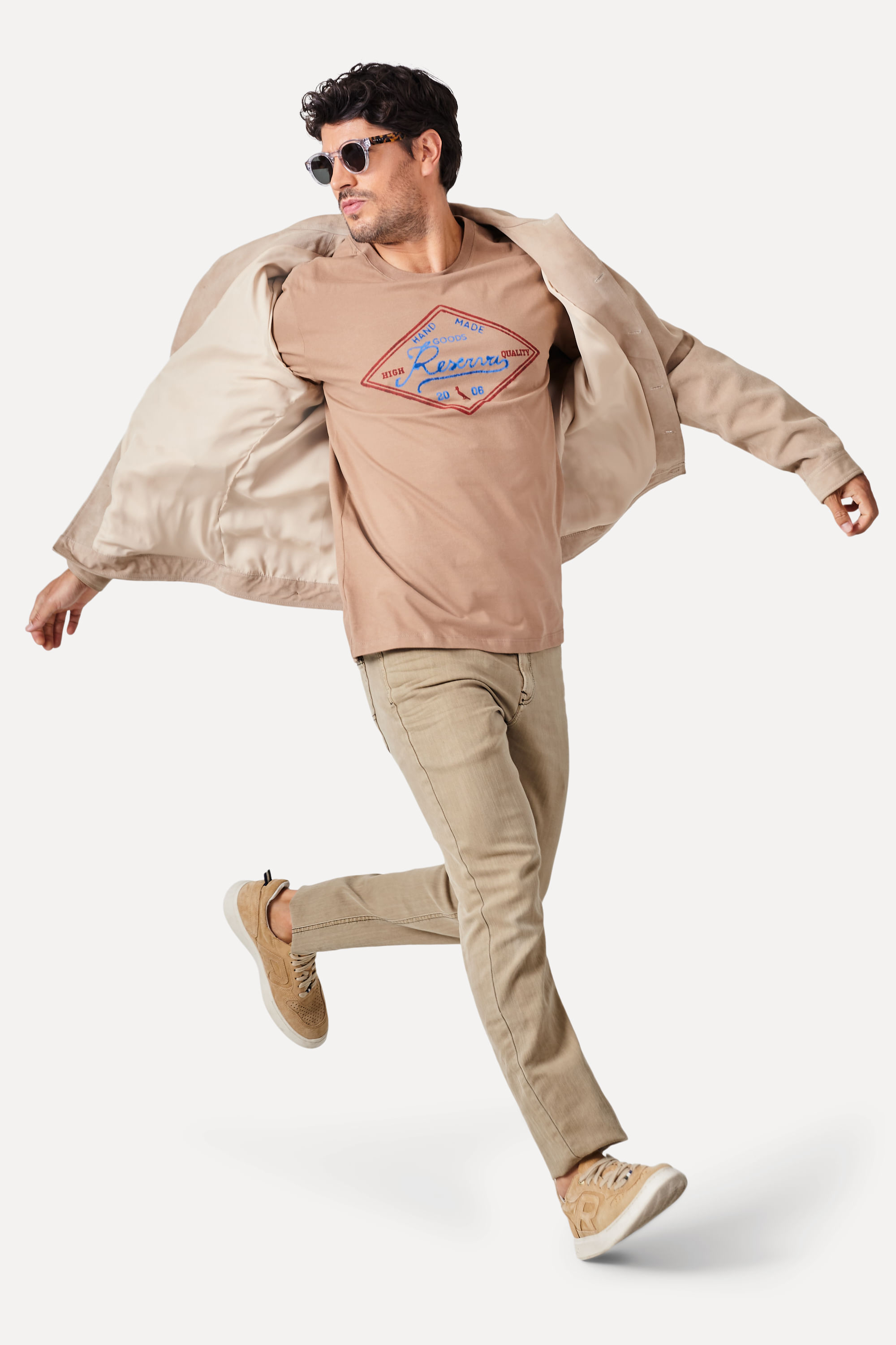 Camiseta Estampada Reserva Aquarela