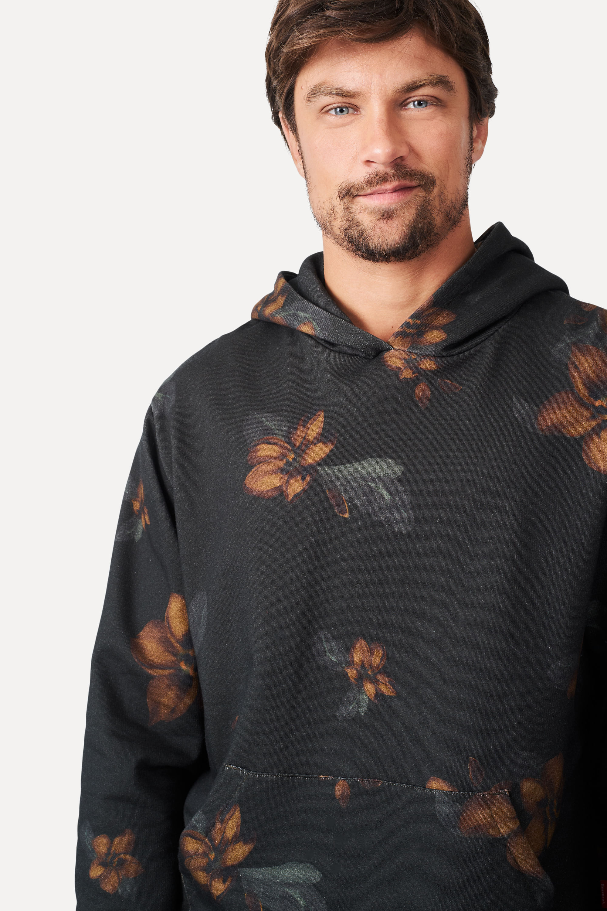 Hoodie Moletom Estampa Camp Flowers