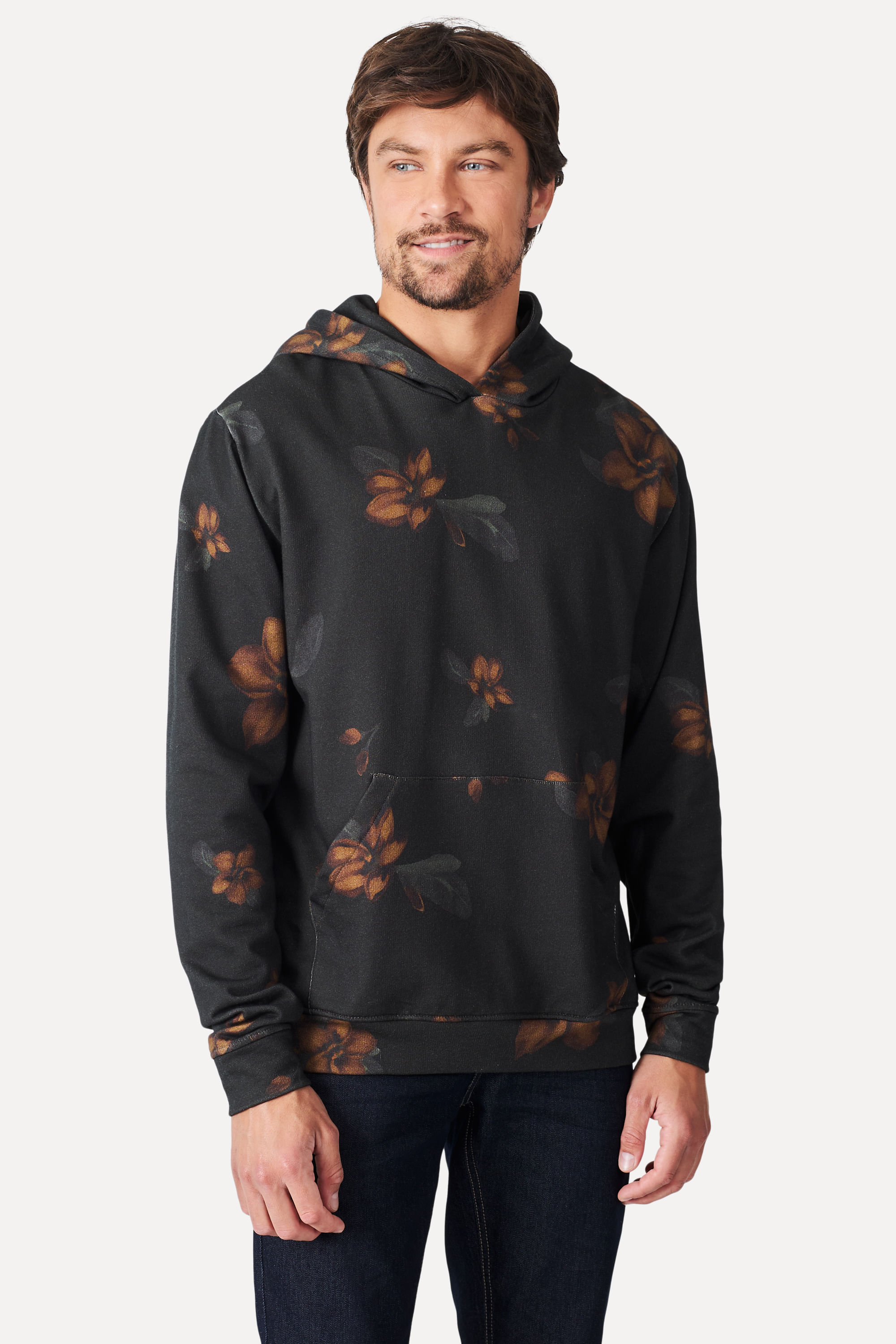 Hoodie Moletom Estampa Camp Flowers