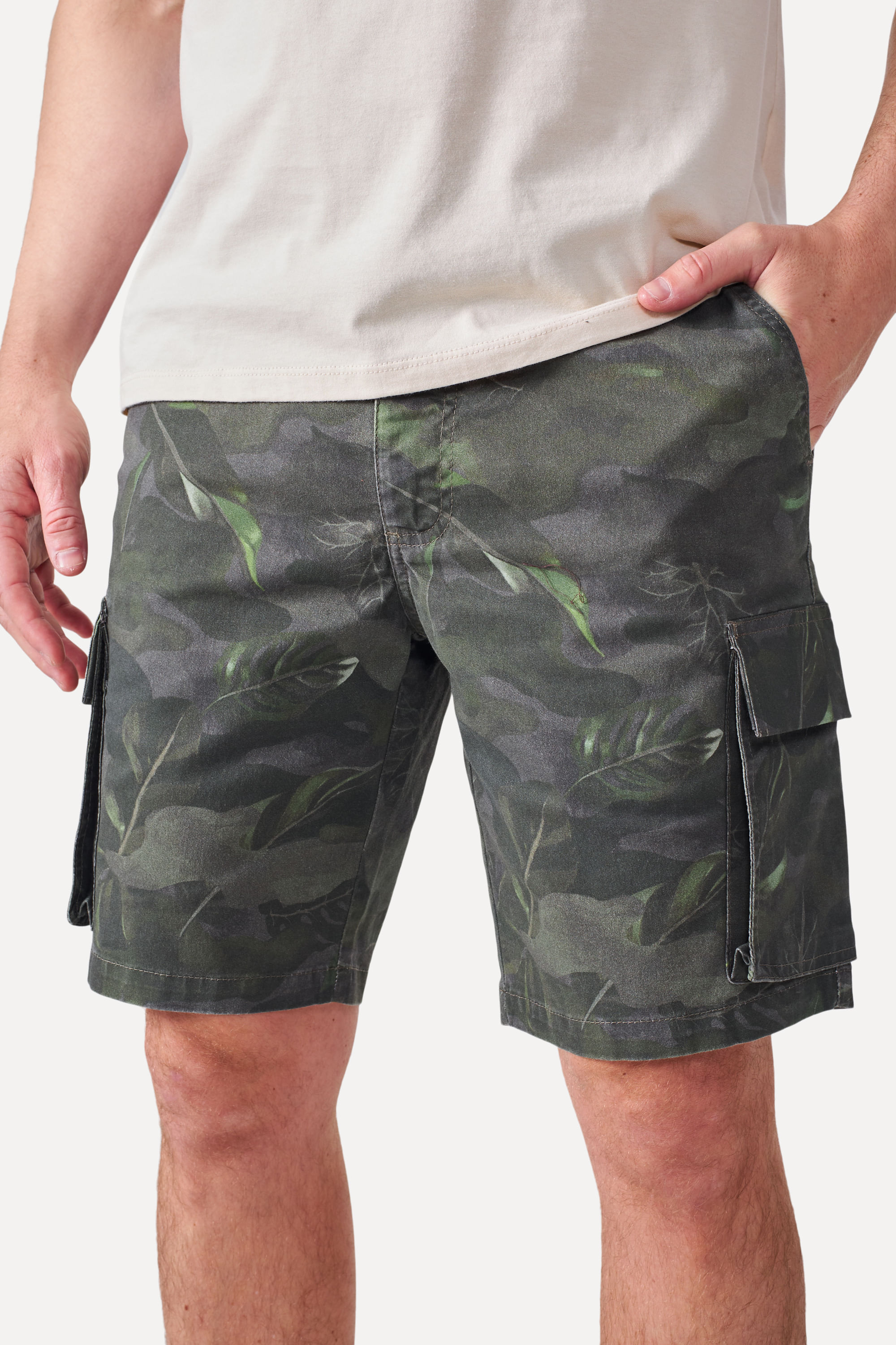 Bermuda Cargo Estampada Inv Camuflado