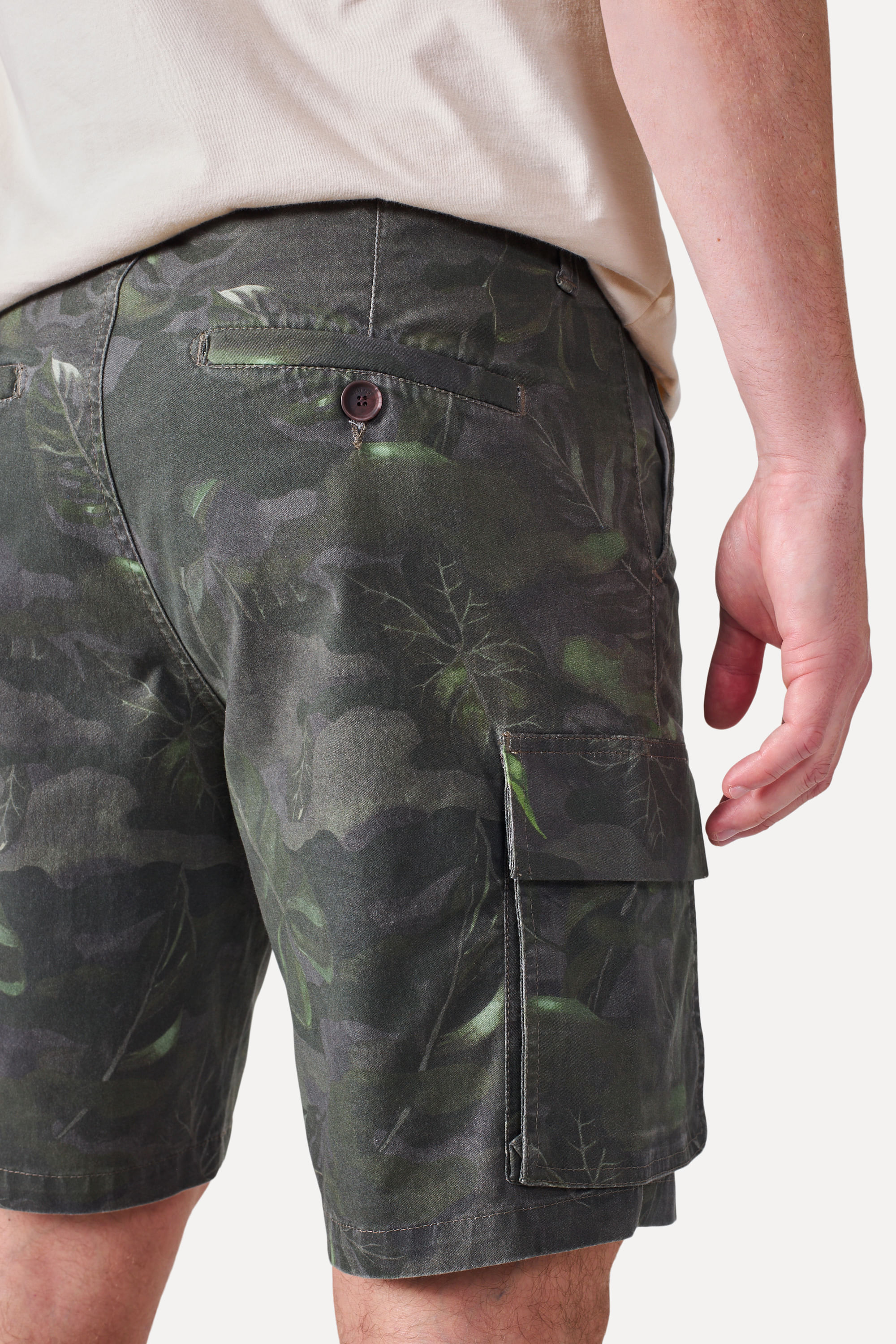 Bermuda Cargo Estampada Inv Camuflado