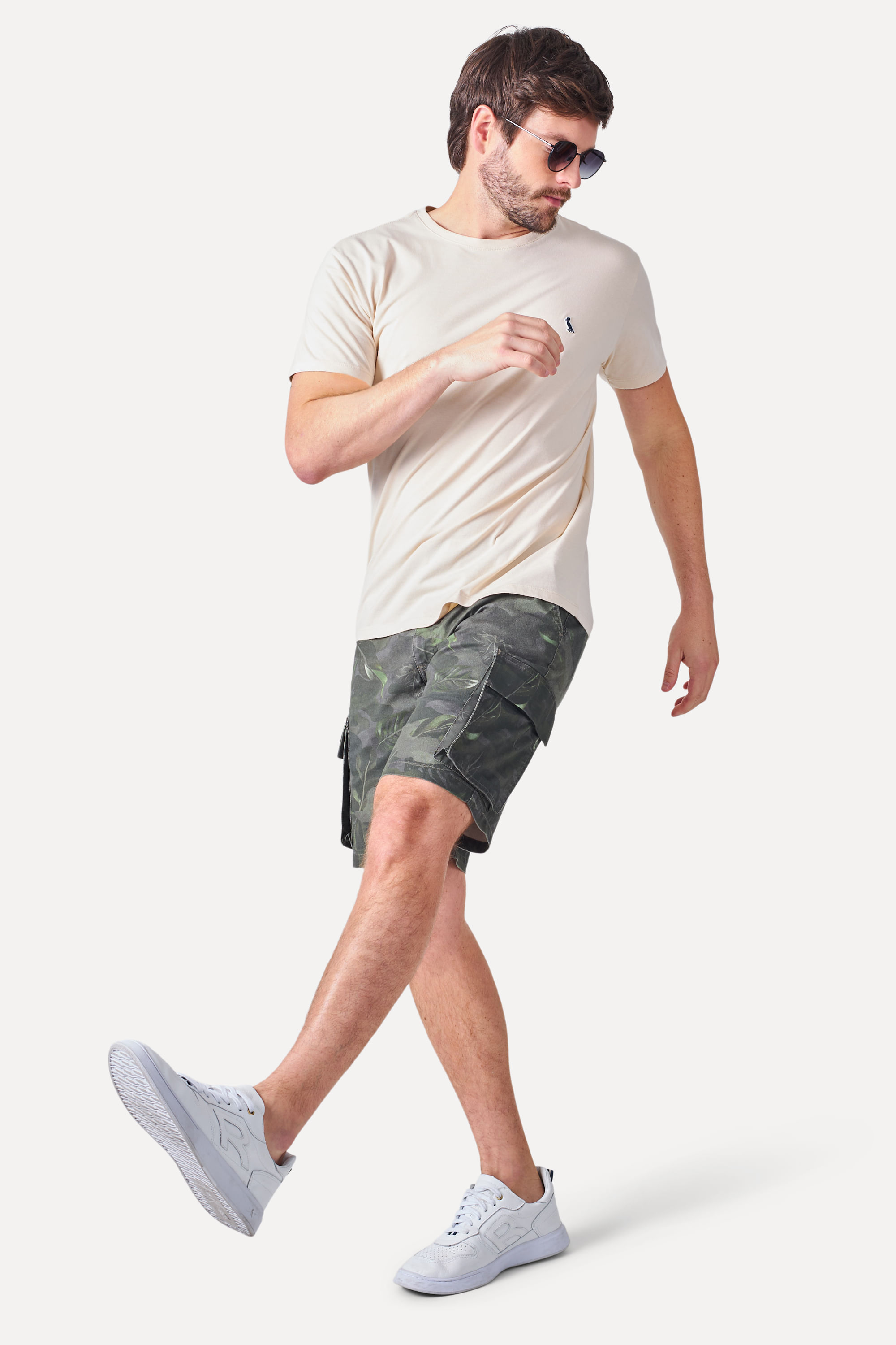 Bermuda Cargo Estampada Inv Camuflado