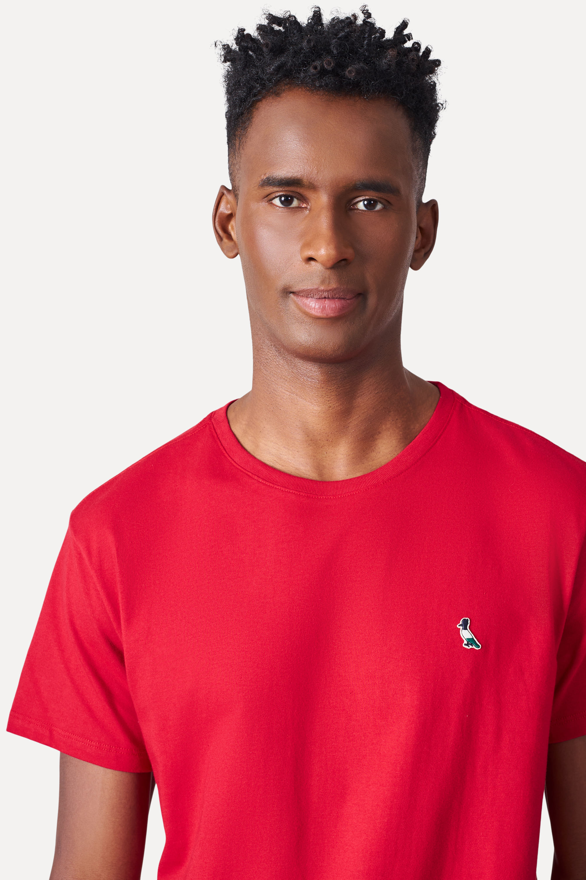 Camiseta Regular Patch Tricolor