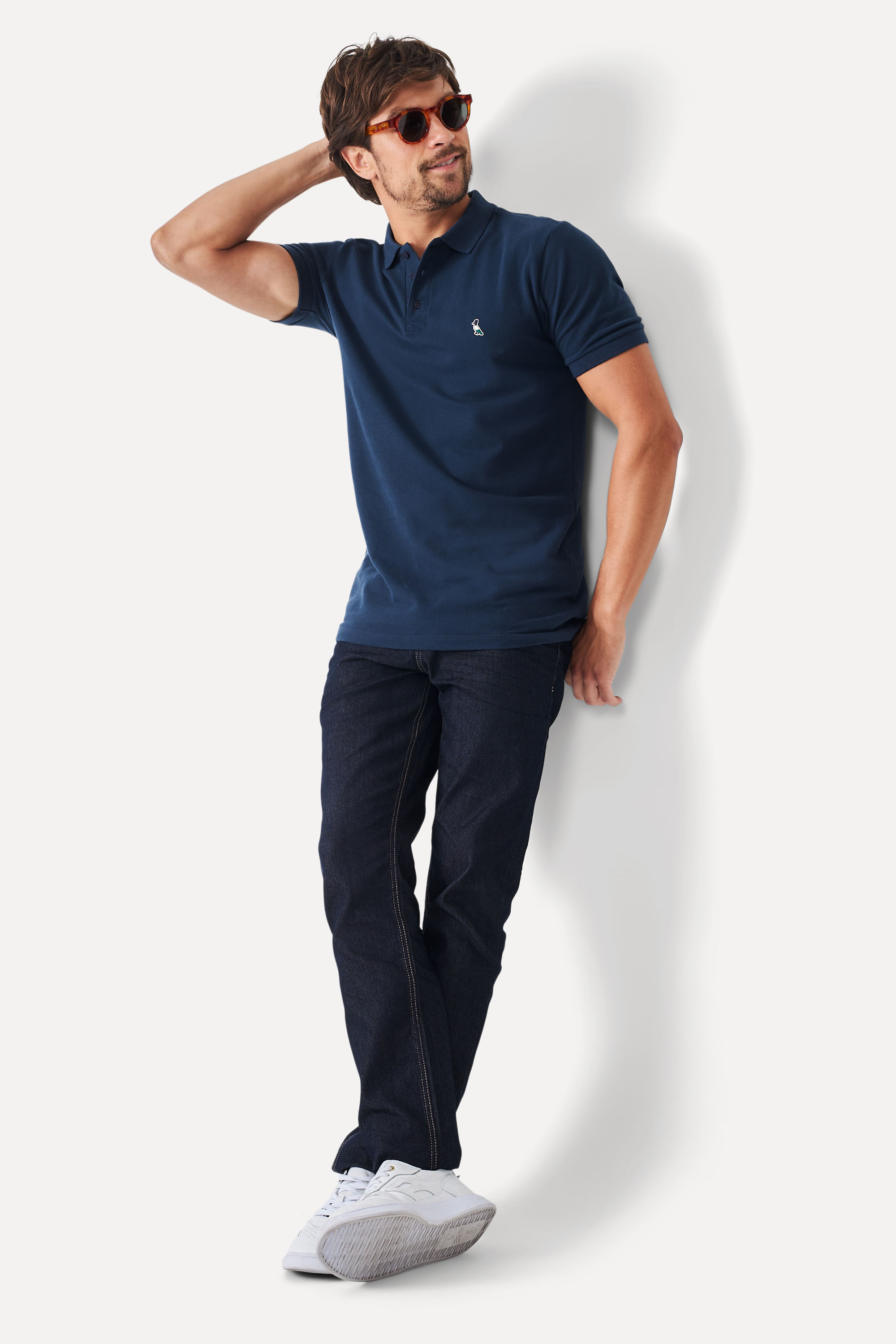 Calca Jeans Slim Pescador