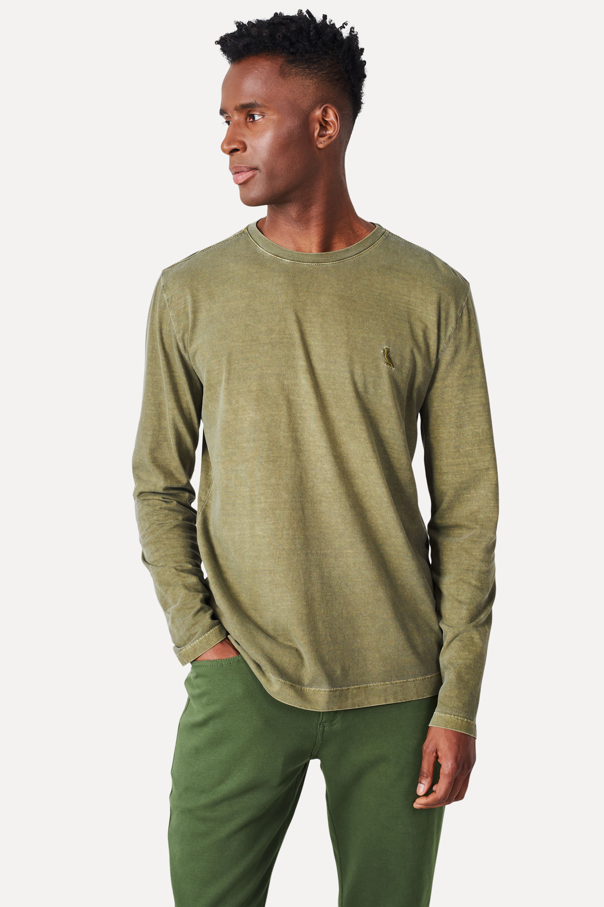 Camiseta Ml Meia Malha Stone