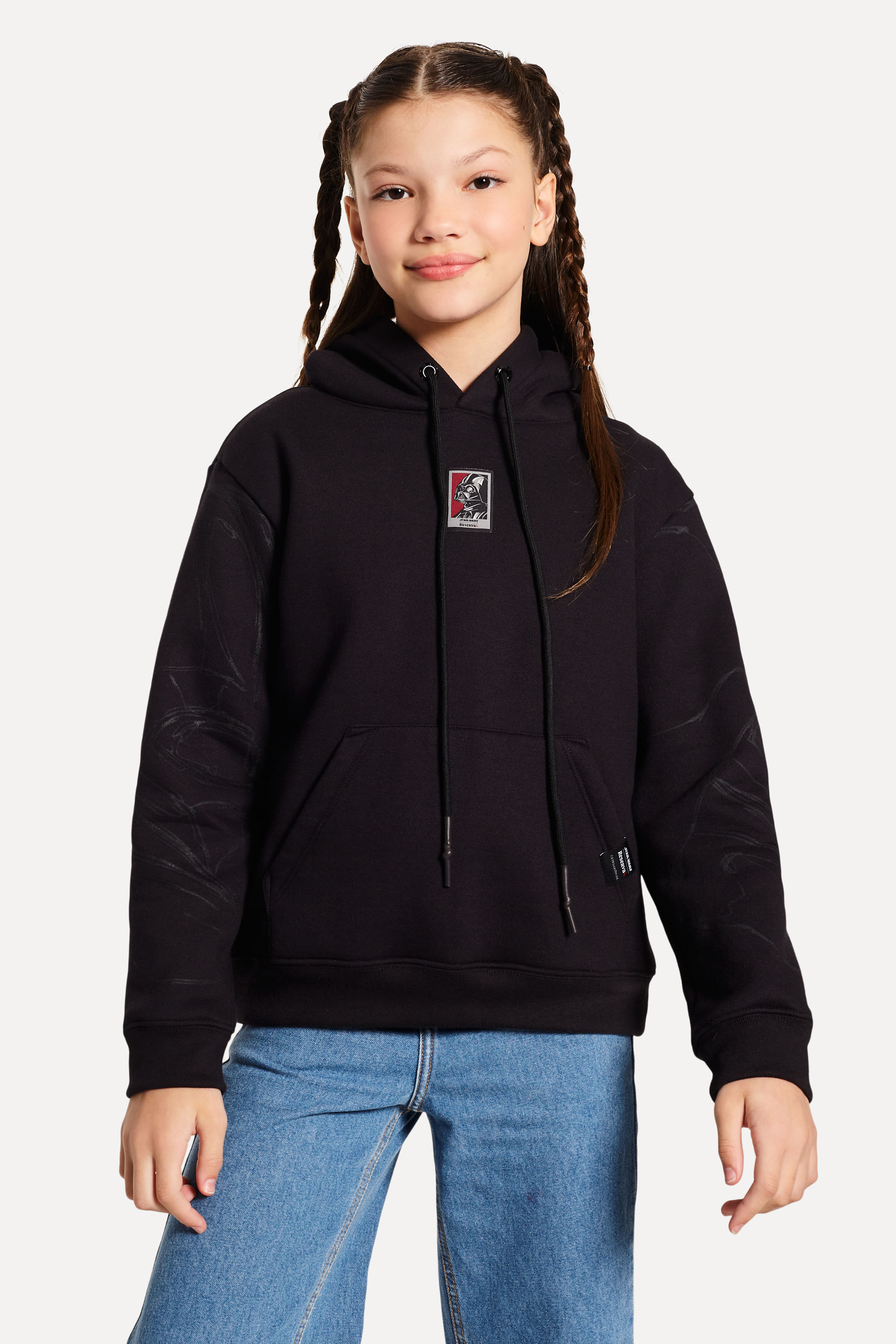 Hoodie De Moletom Mini Vader