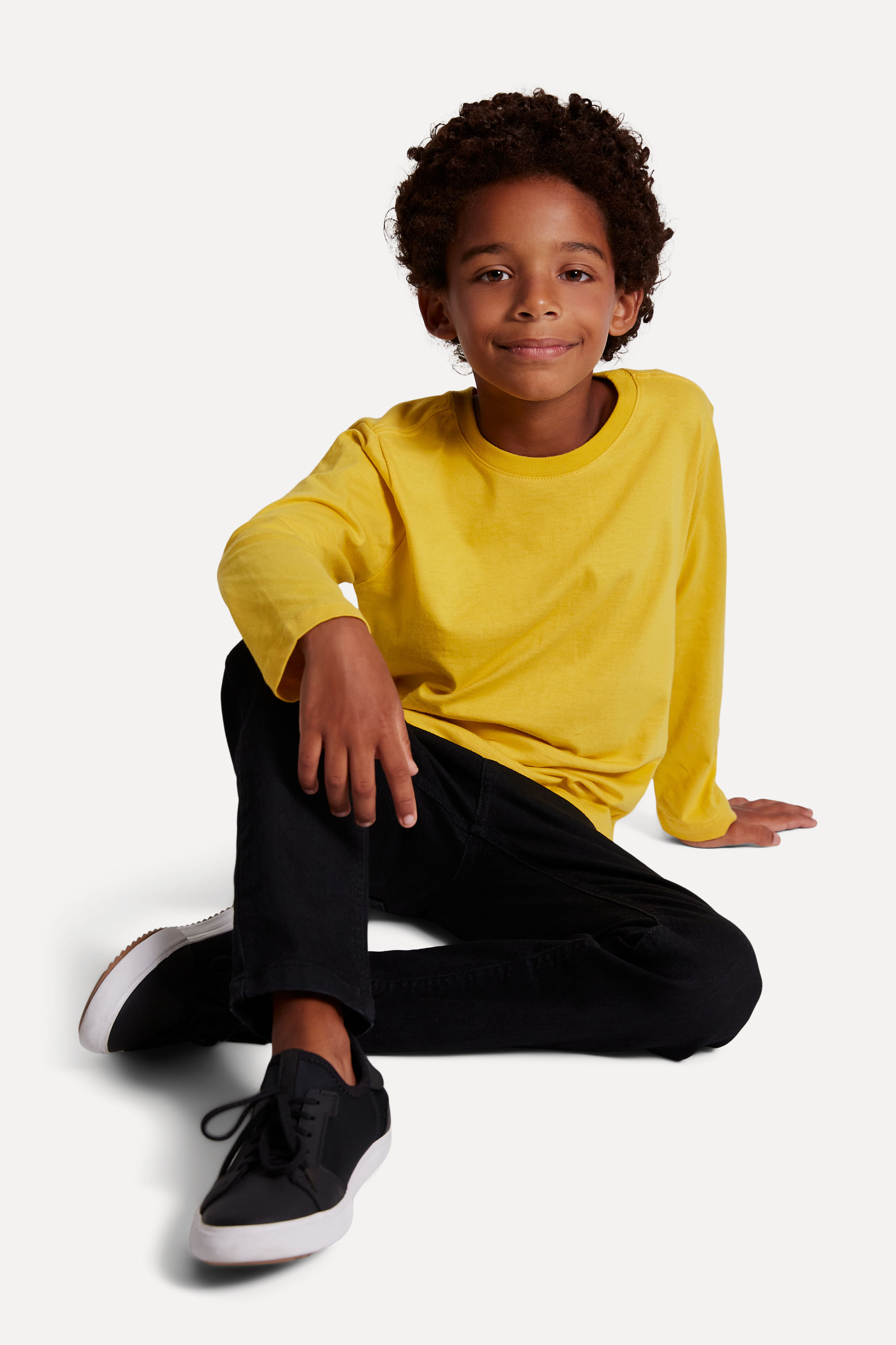 Camiseta Ml Basica Mini